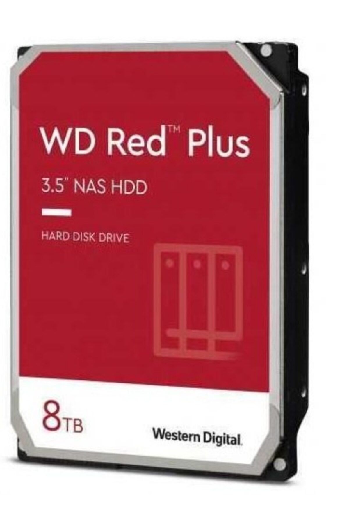 WESTERN DIGITAL Wd 8tb Red Plus Wd80efbx 7200rpm 256mb 3.5\