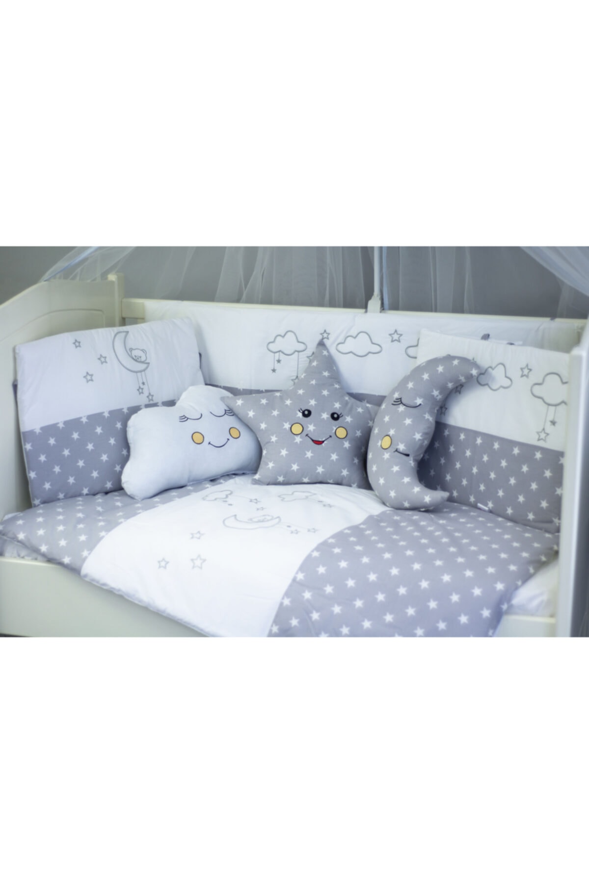 Kista Baby Cloudy Bebek Uyku Seti (60X120)