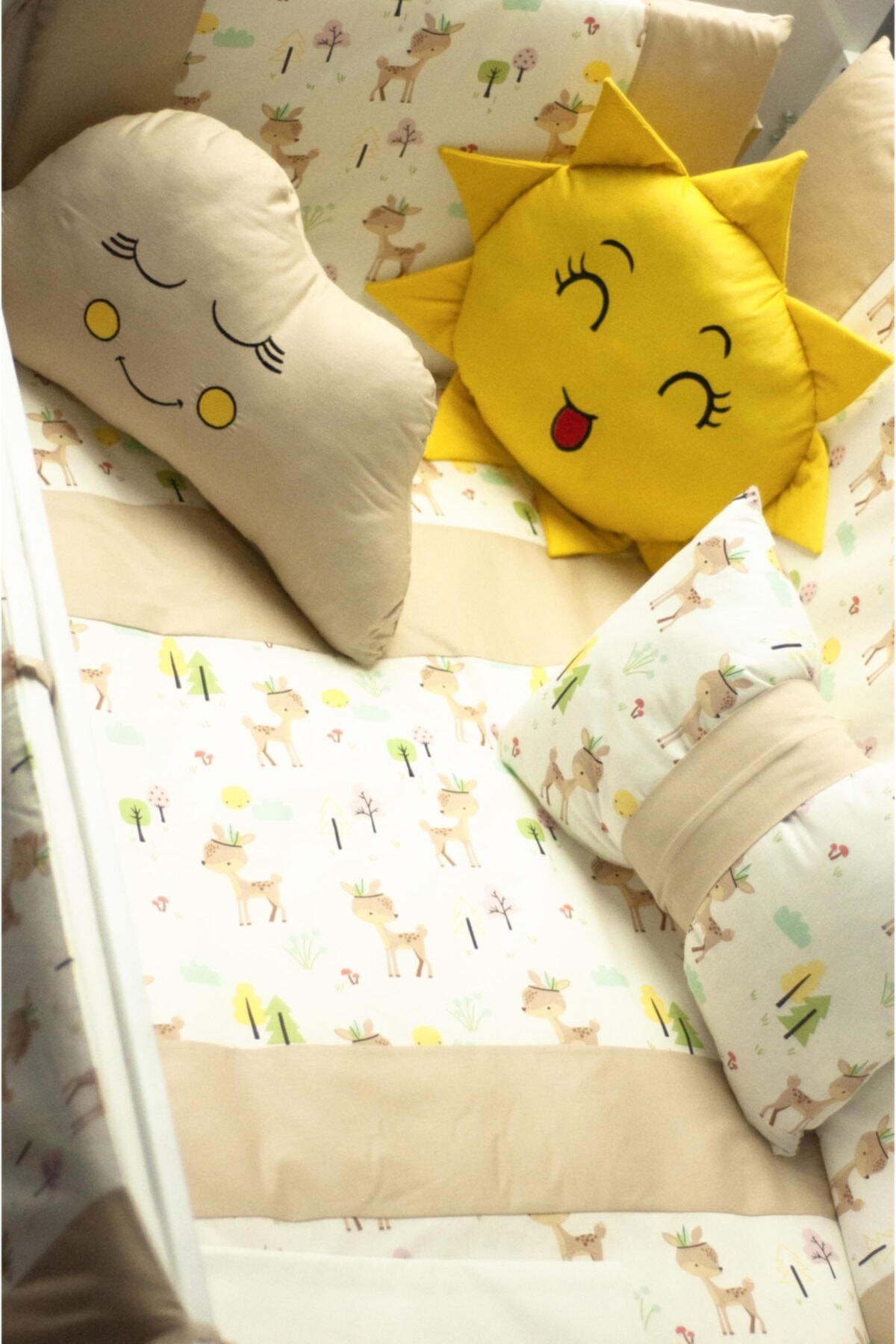 Kista Baby Bambi Bebek Uyku Seti (80x130)