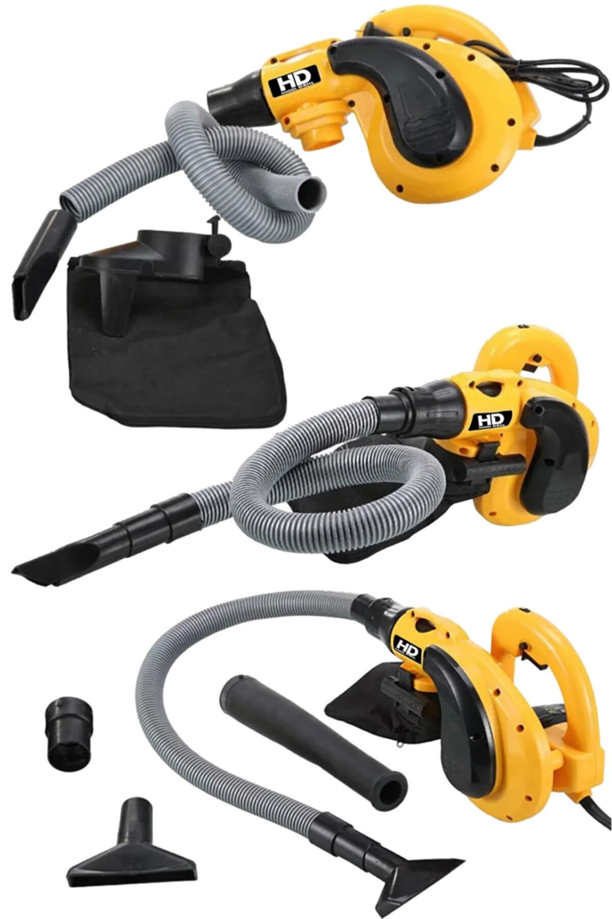HD Hammer Drill American 3400 W Devir Ayarlı Sjs Isınmaz Metal Şanzuman Hava Üfleme Emme Makinesi