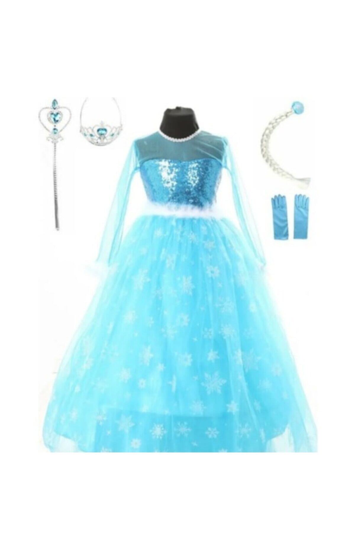 BAHAR TASARIM VE MODA Uzun Kollu Elsa Kostüm