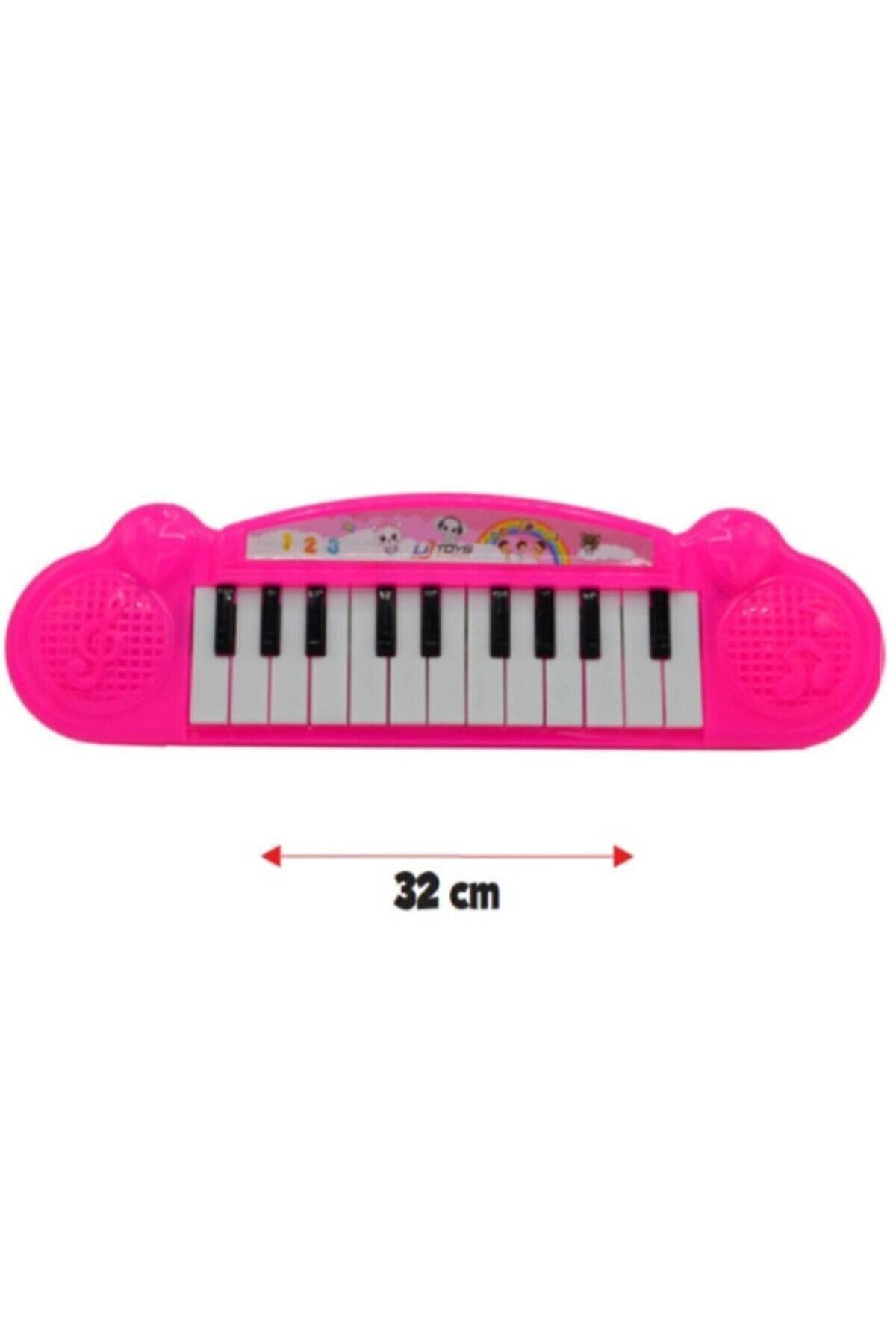 Toysberg Melodili Eğitici Türkçe Mini Piyano 22 Tuşlu Org - Pembe Tru00173454077