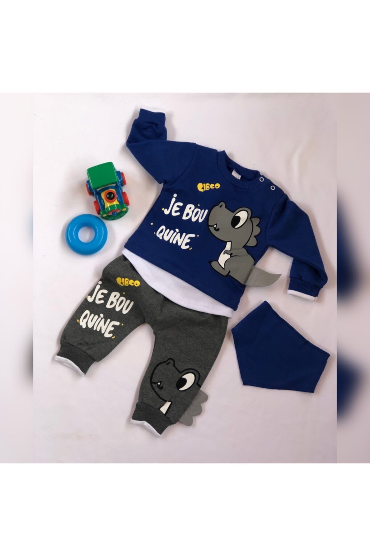 Kumkaababy Dinazorlu 3'lü Takım