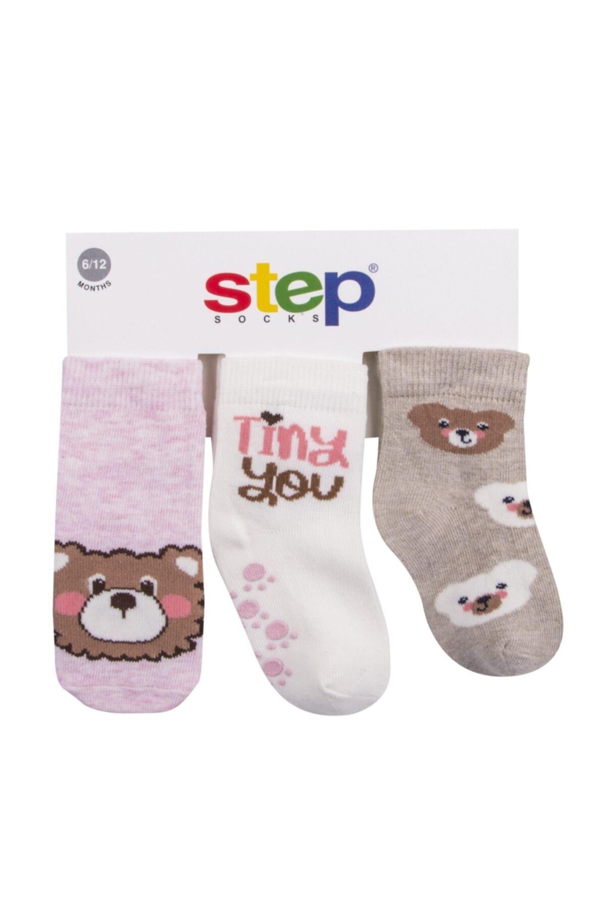 Step 3lü Abs Tiny You Soket Çorap 10206 Karışık Renkli