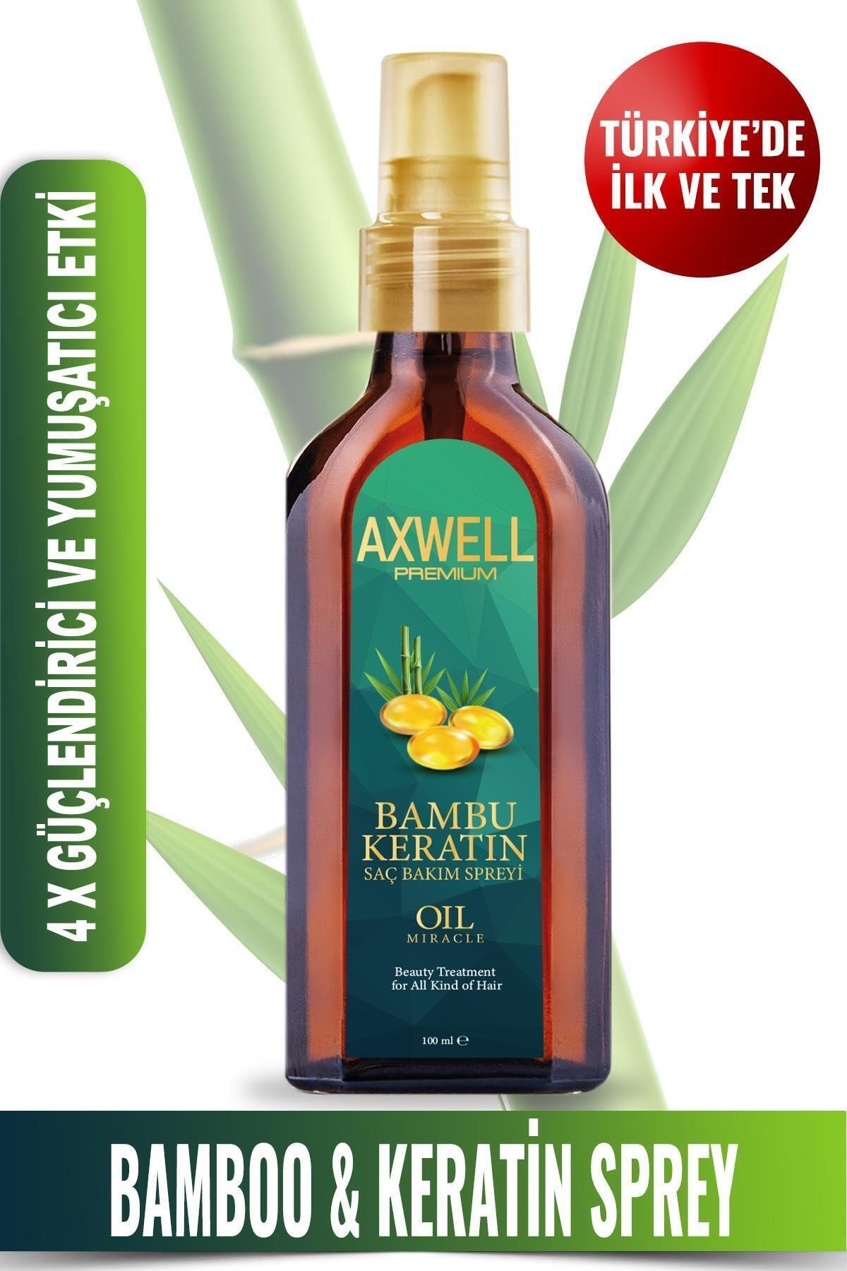 AXWELL Premium Bambu& Keratin Saç Bakım Spreyi- 100ml