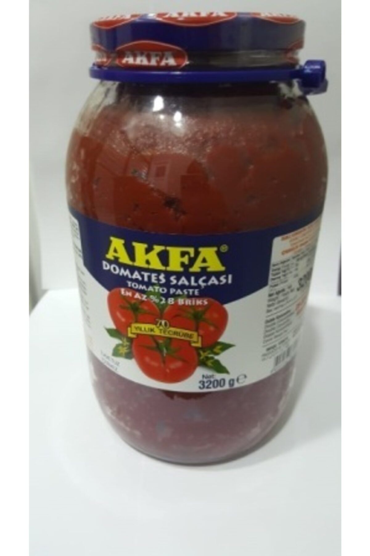 Akfa Domates Salçası Cam Kavanoz (3200gr