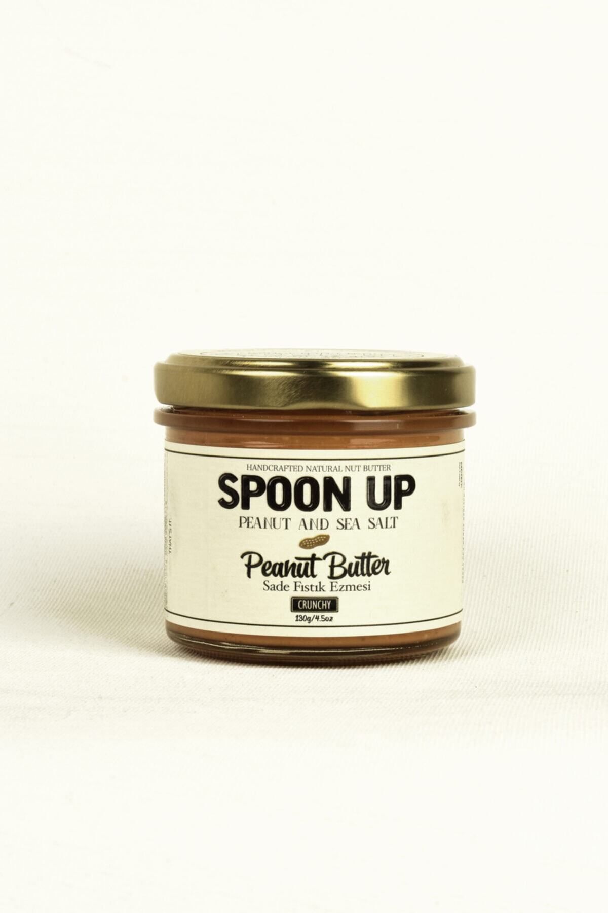 SPOONUP Sade (DENİZ TUZLU) Fıstık Ezmesi 130gr