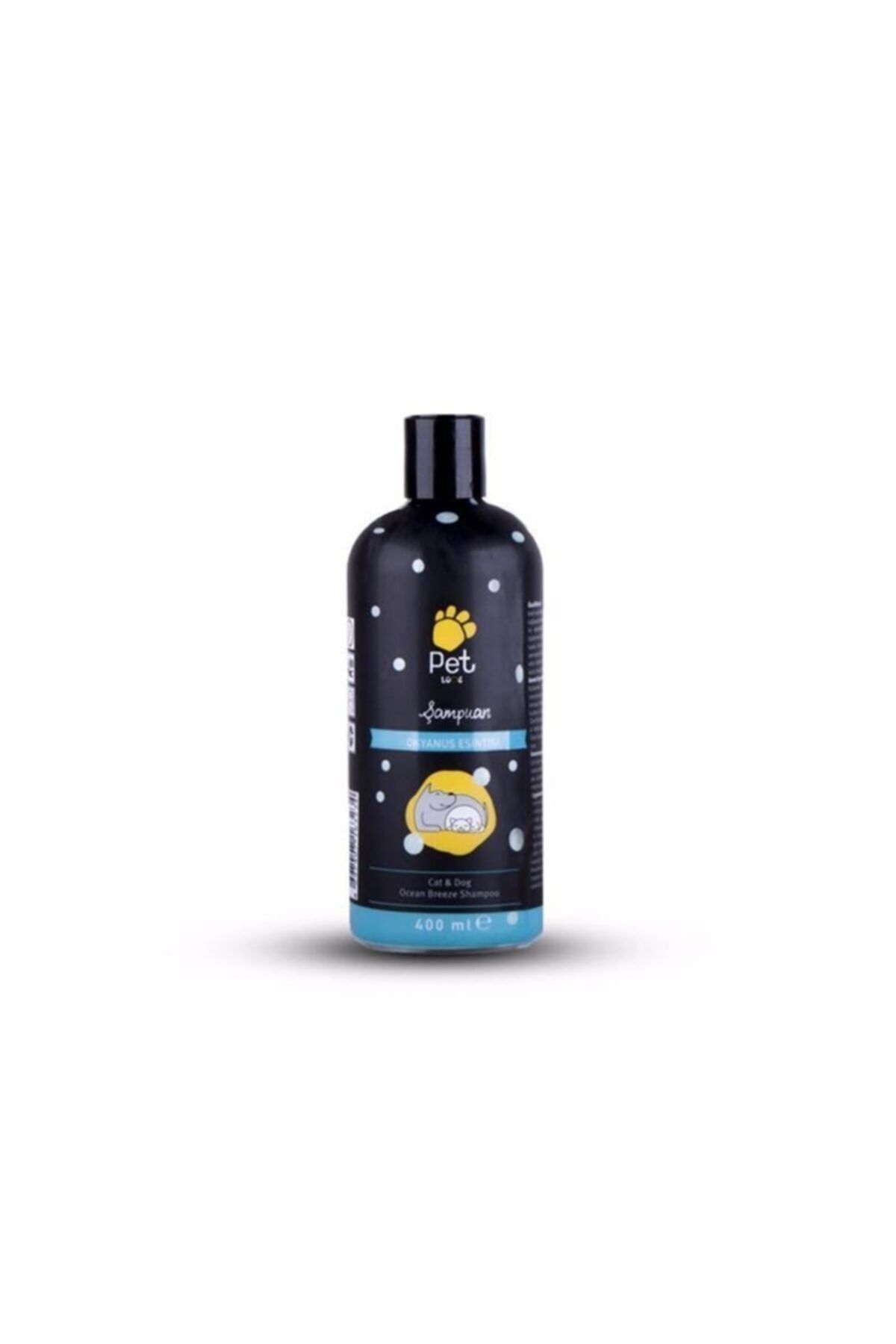 Pet Love Okyanus Esintisi Özlü Kedi Köpek Şampuanı 400 Ml Mavi