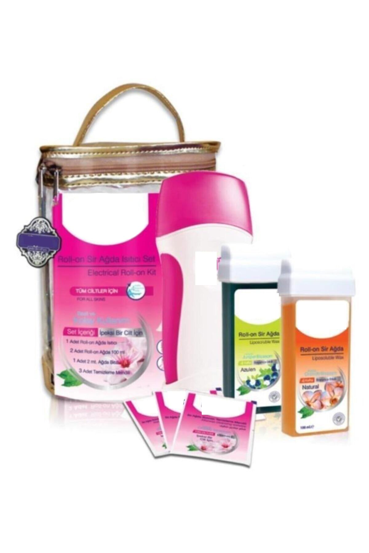 easyso Çantalı Set Makineli Kartuş Roll-on Isıtıcılı Set