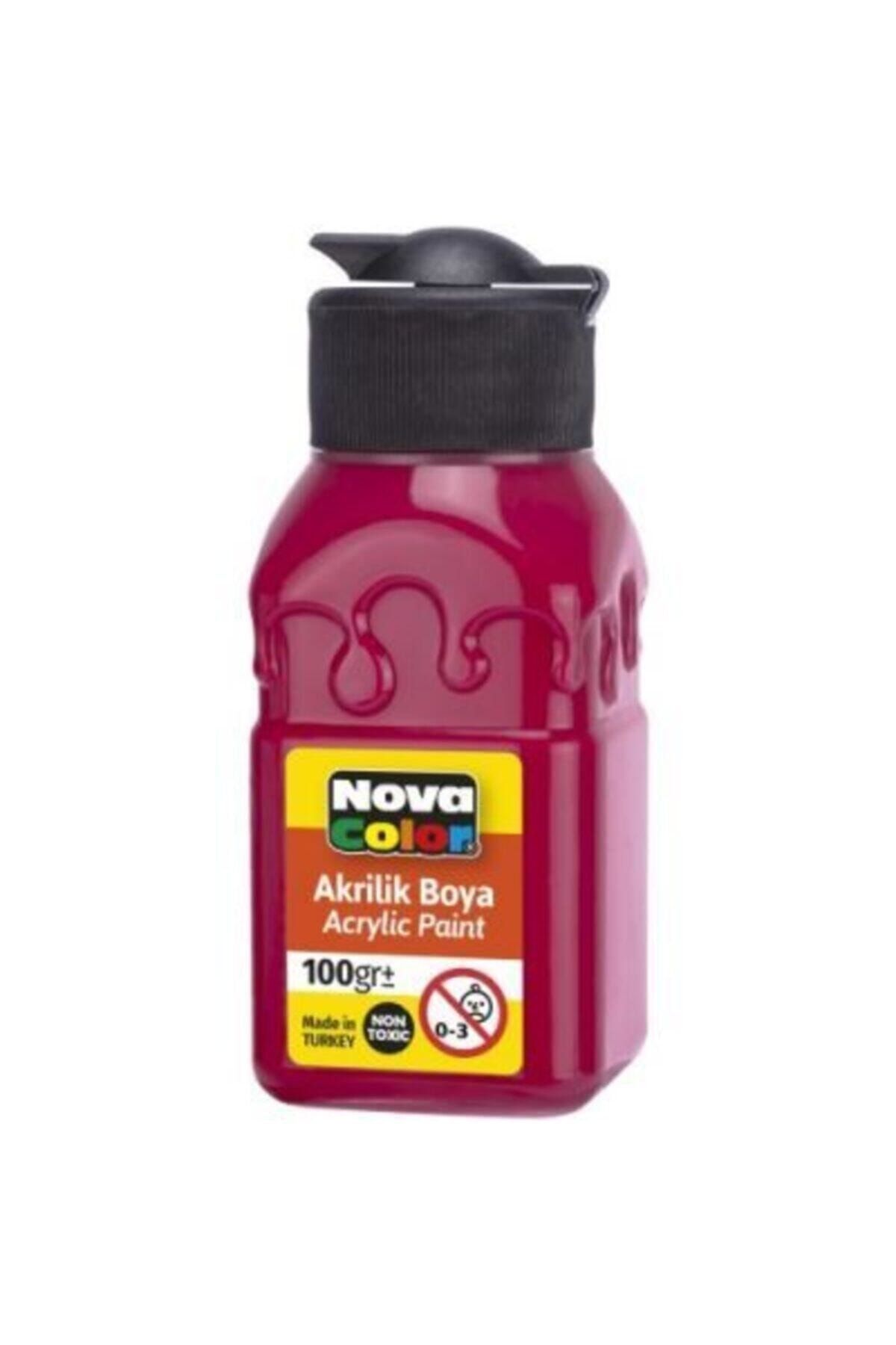 Nova Color Akrilik Boya 100 ml 2023 Ateş Kırmızı