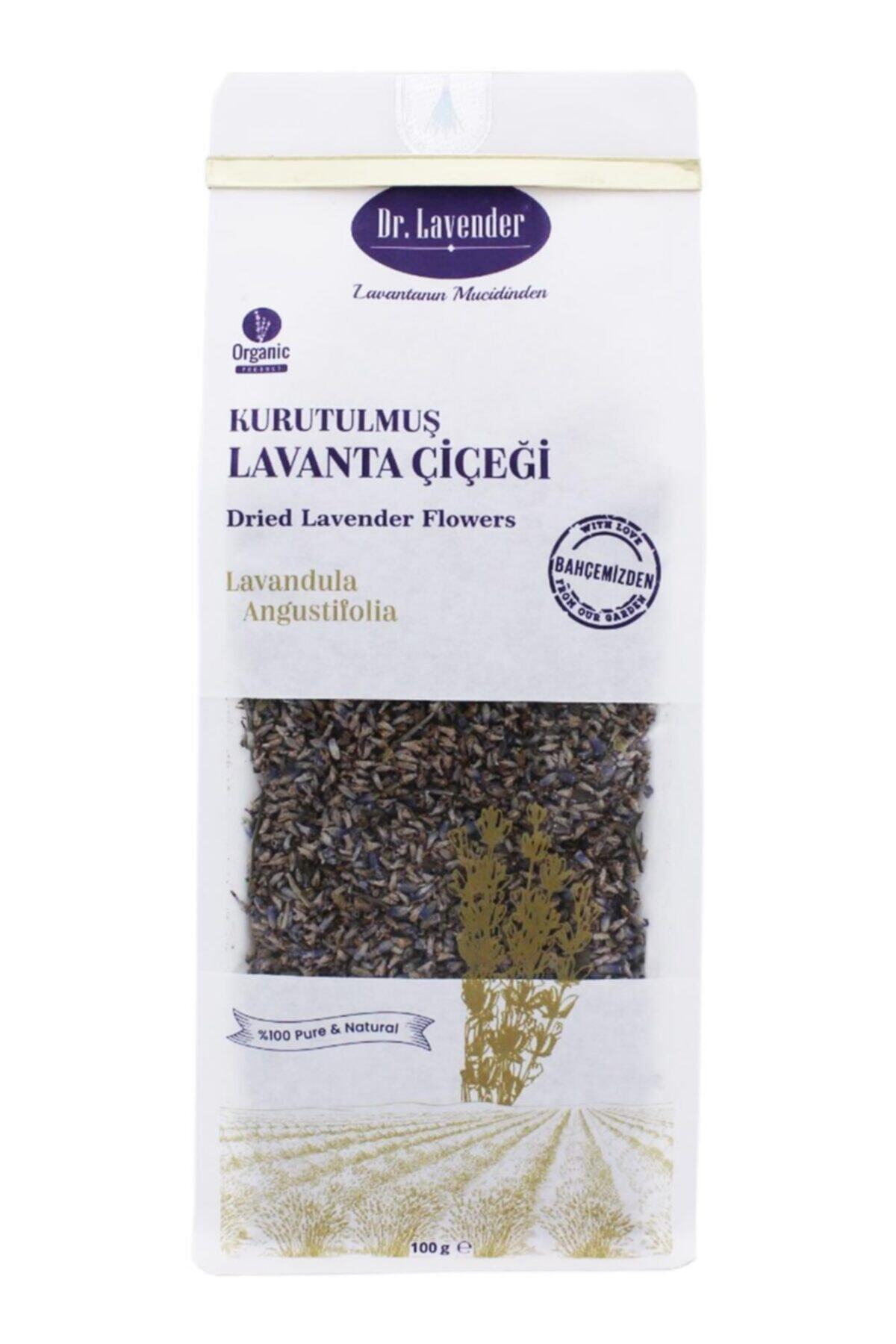 Dr. Lavender Kurutulmuş Lavanta Çiçeği 100 Gr. Lavanta Bahçesinden Lavanta Çiçeği