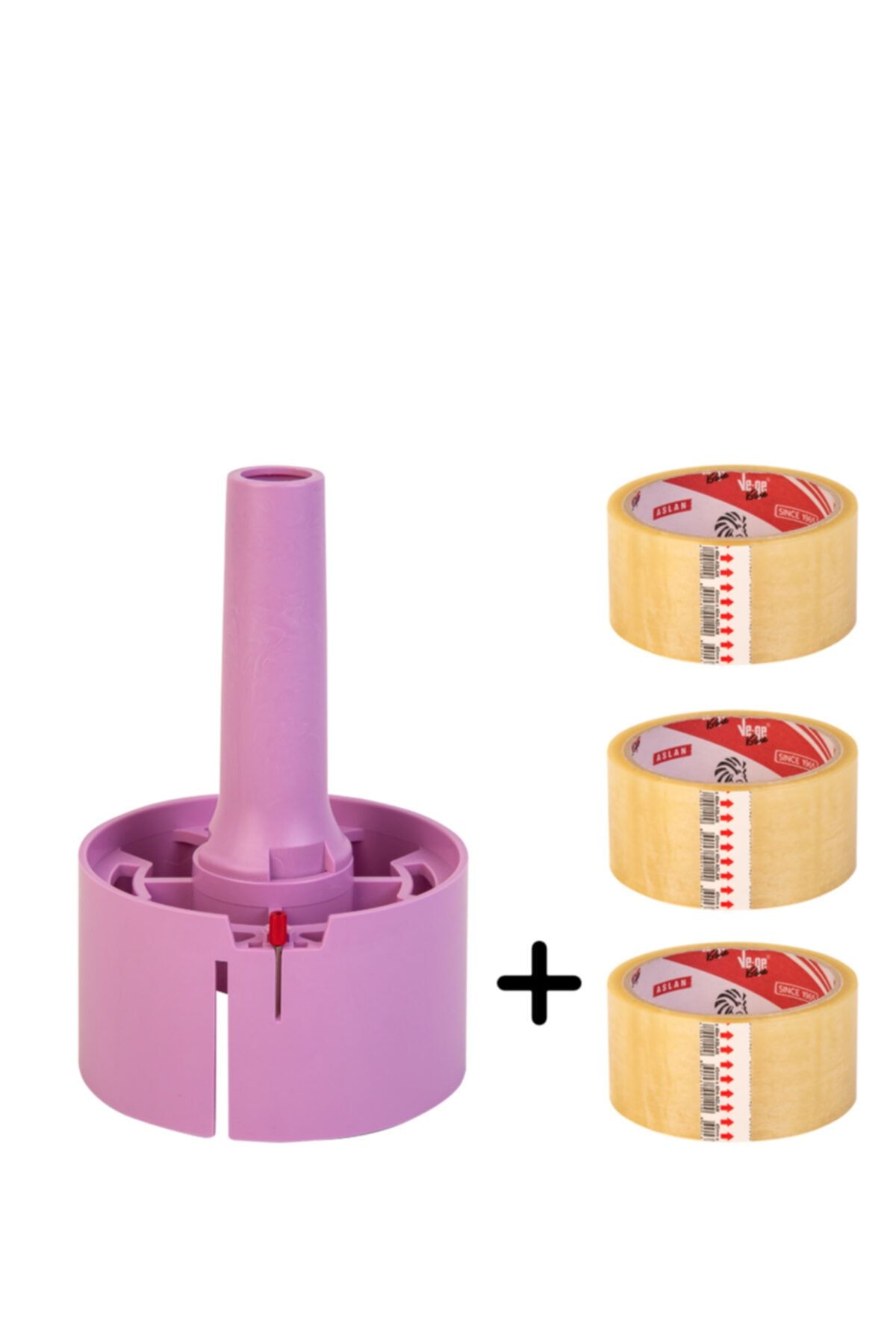 tuybox (Lila) +3 bant (360 yaprak)  Koli bandı ile tüy toplar, tüy toplama rulosu yerine