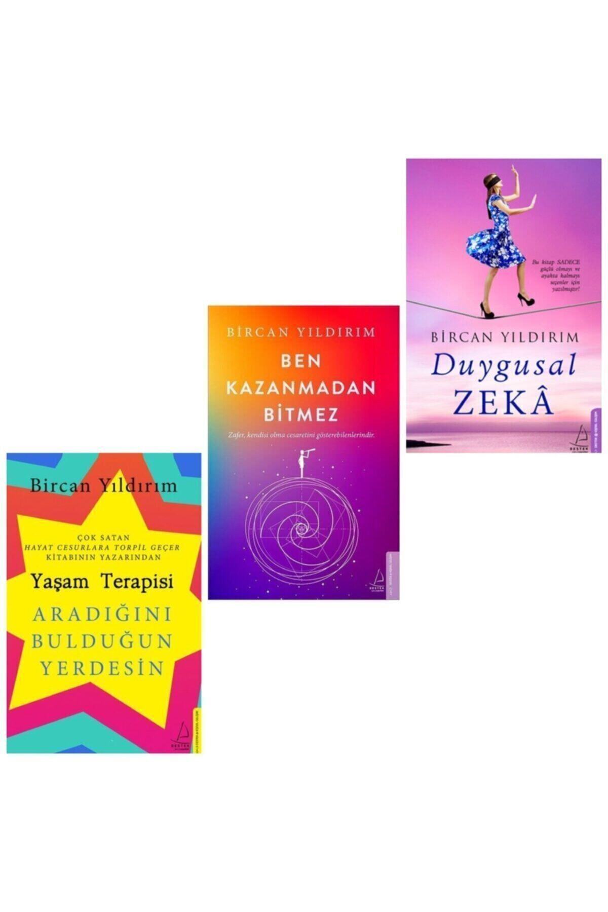 Destek Yayınları Duygusal Zeka - Ben Kazanmadan Bitmez - Yaşam Terapisi (bircan Yıldırım 3'lü Kitap Seti)