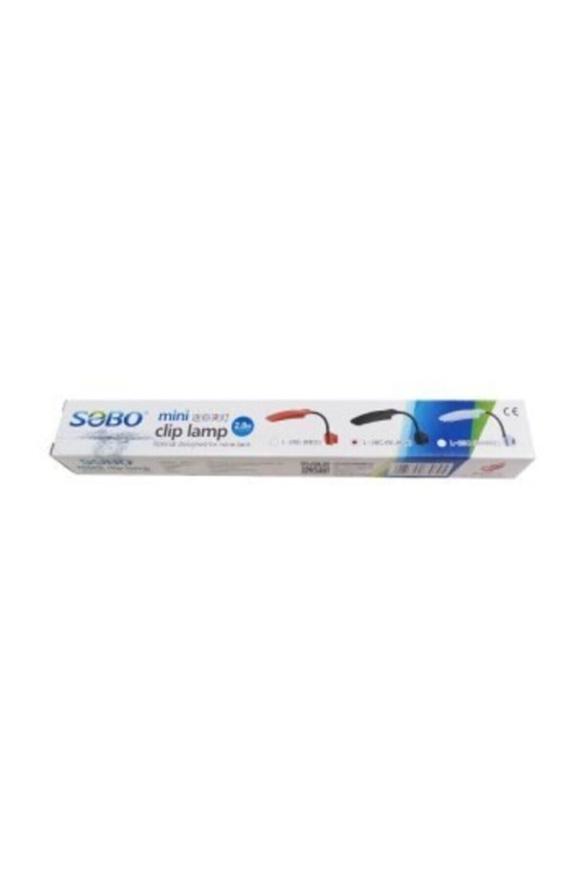 Sobo Mini Klipsli Lamba Siyah 2,8 W