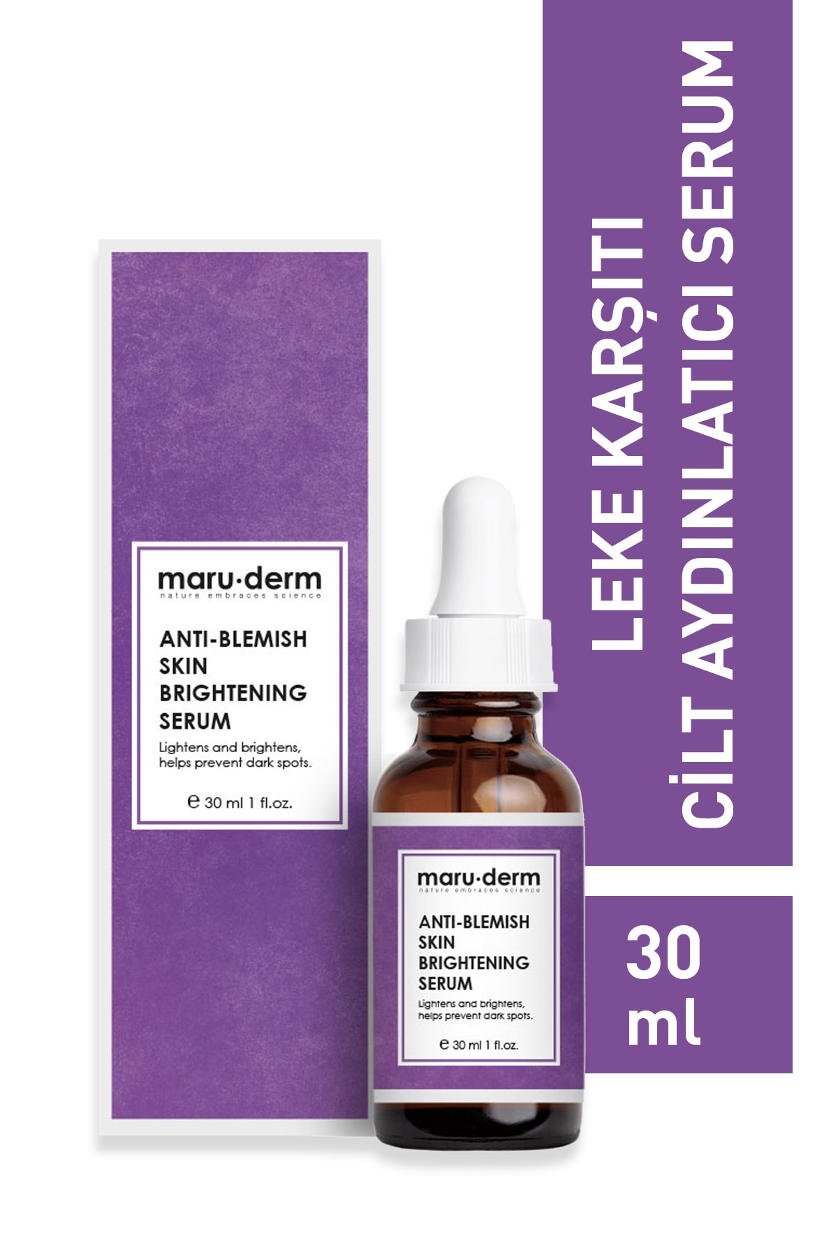 Maru.Derm Maruderm Leke Karşıtı Ve Beyazlatıcı Cilt Bakım Serumu 30 Ml