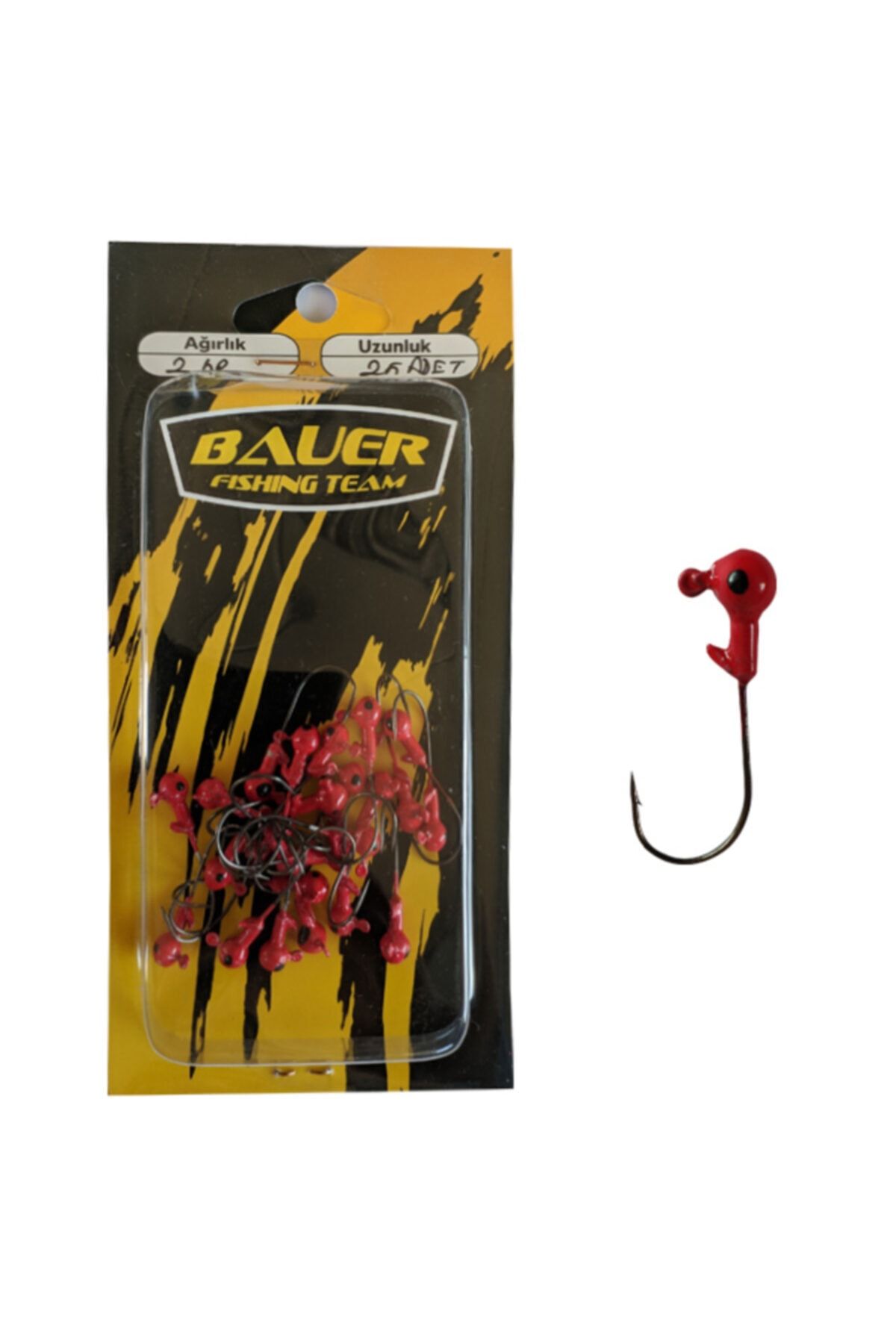 elifeoutdoor Bauer 2 Gr. Zoka Kırmızı (25’li)