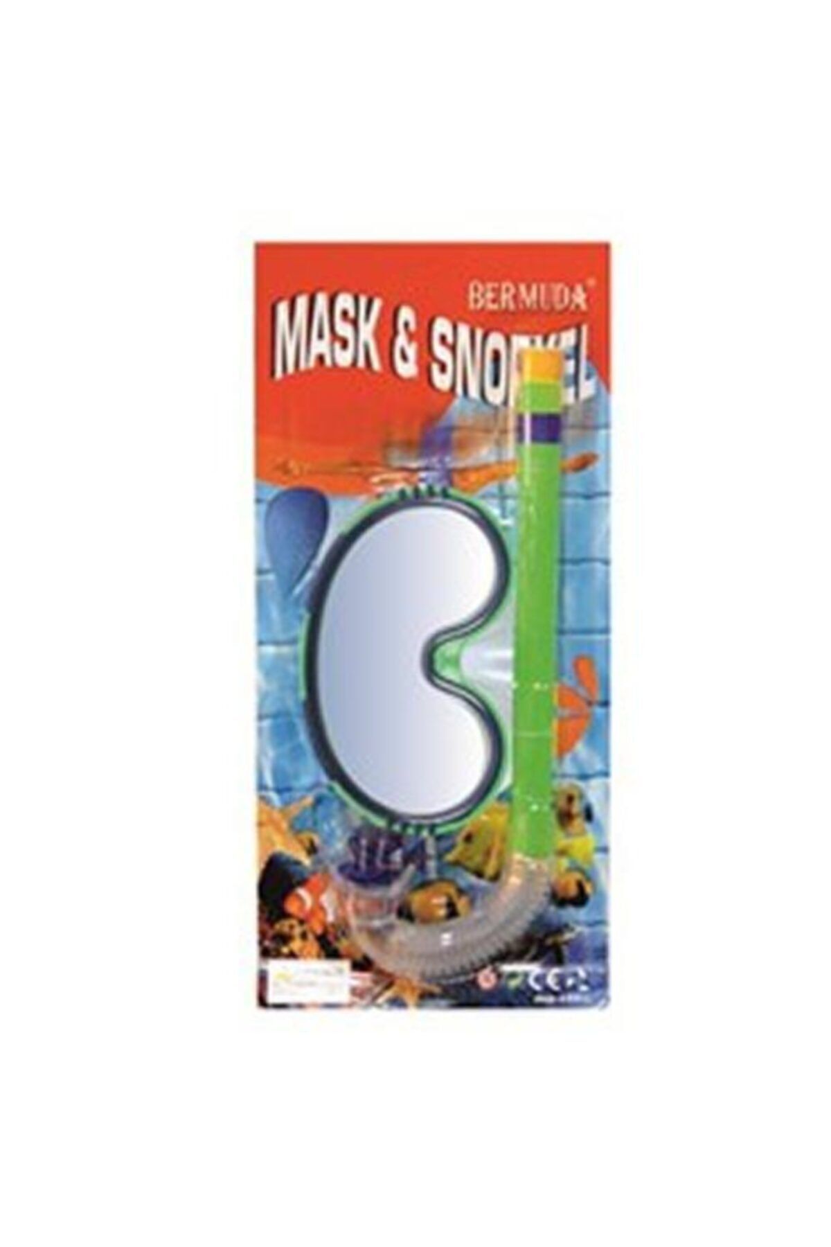 FLY BAZAAR Maske Snorkel Set Olimps Siyah - 66045a