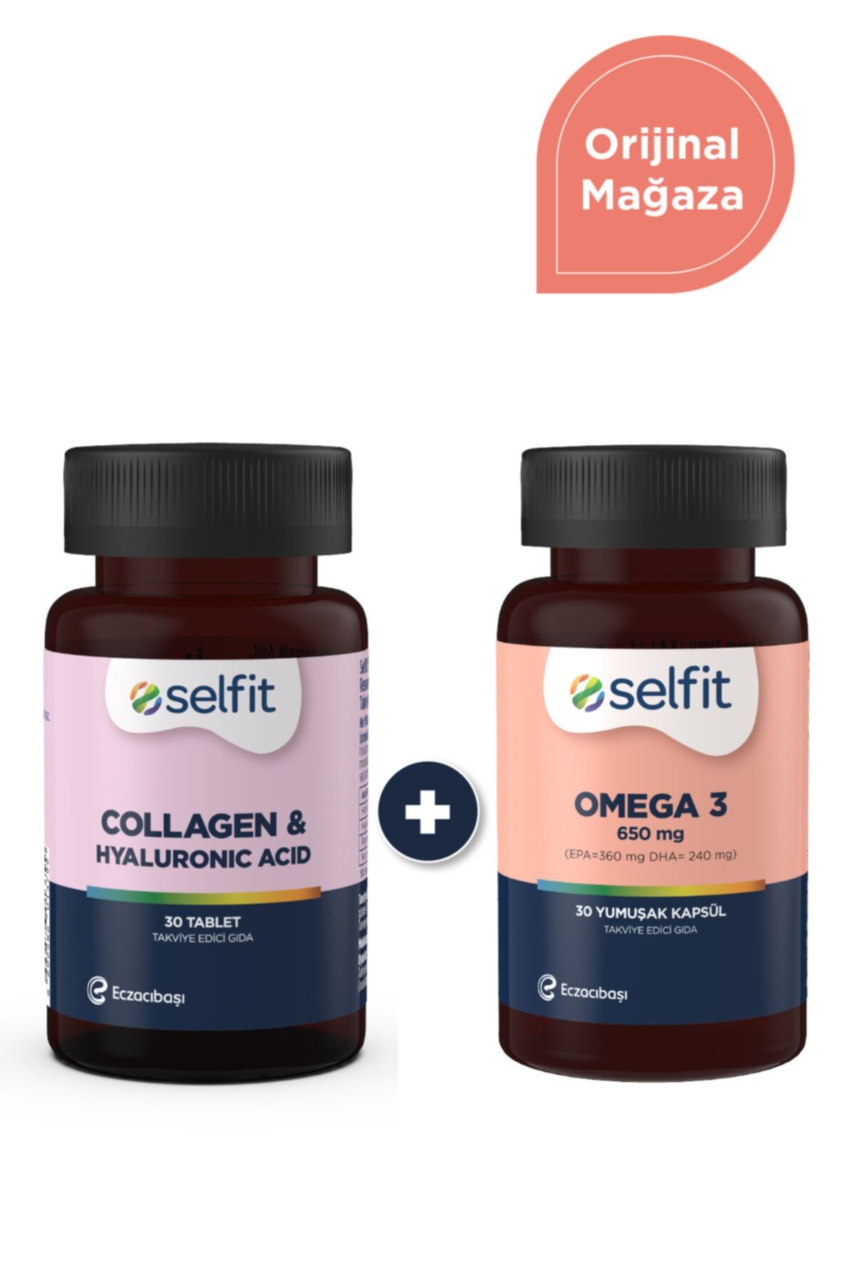 Eczacıbaşı Selfit Collagen & Hyaluronic Acid-selfit Omega 3 650 Mg
