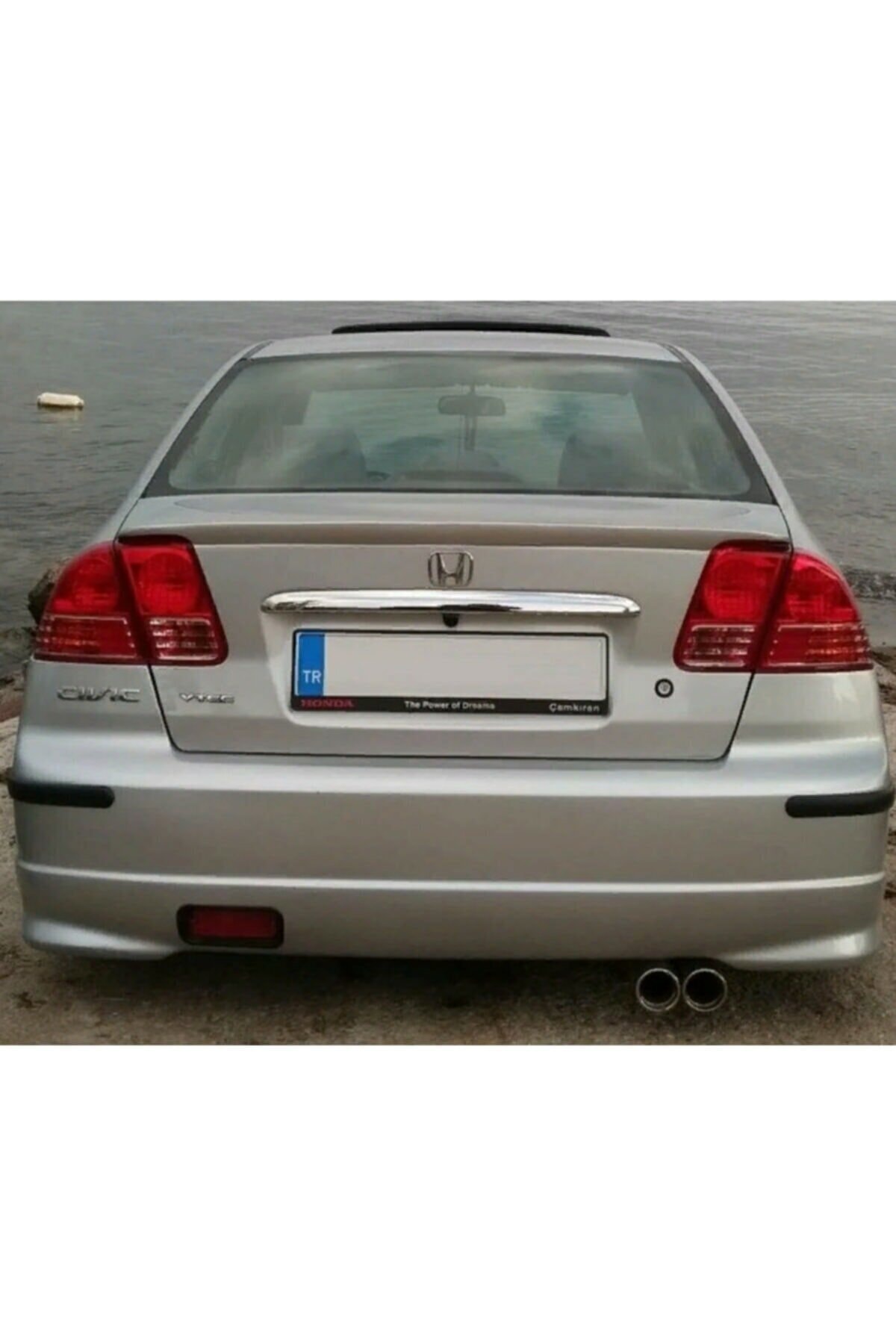 MKG Honda Civic 2001 2005 Uyumlu Vtech Spoiler Piona Black Spoyler Ithal