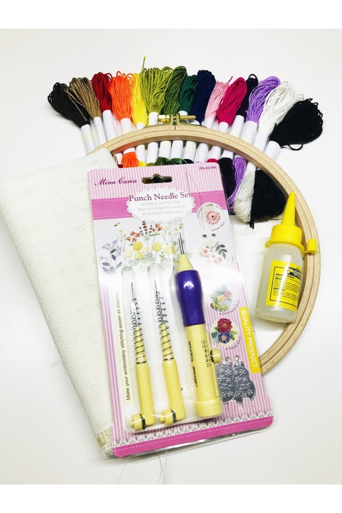 Mina Carin Idilhobimarket Punch(panç) Seti+şablon Hediyeli 001