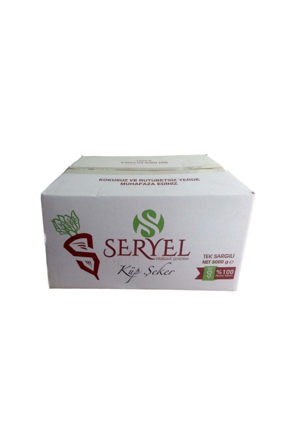 seryel Tek Sargılı Küp Şeker 5 Kg