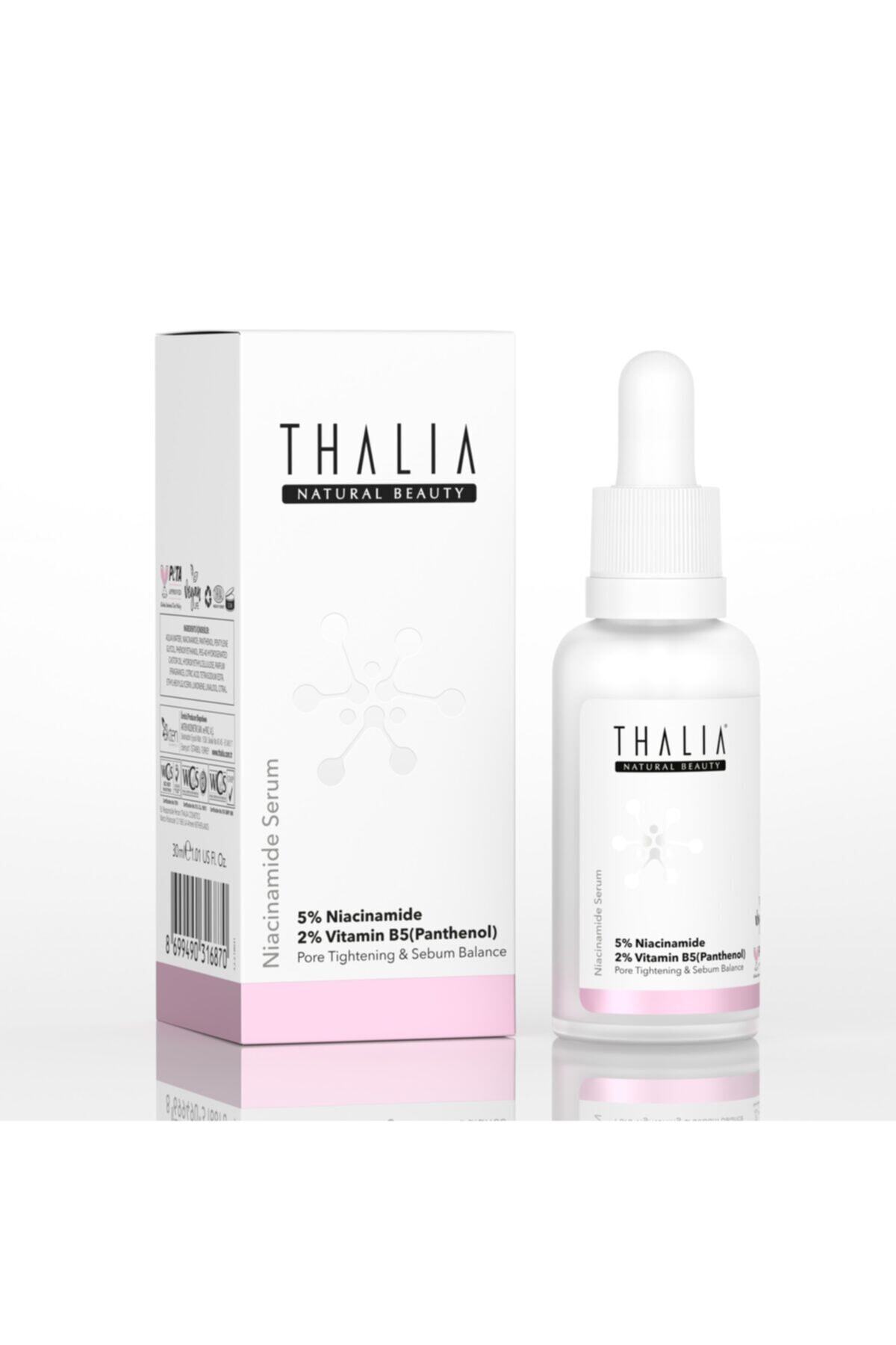 Thalia Gözenek Siyah Nokta Ve Sivilce Oluşumunu Gidermeye Yardımcı Bakım Serumu %5 Nıacınamıde - 30ml