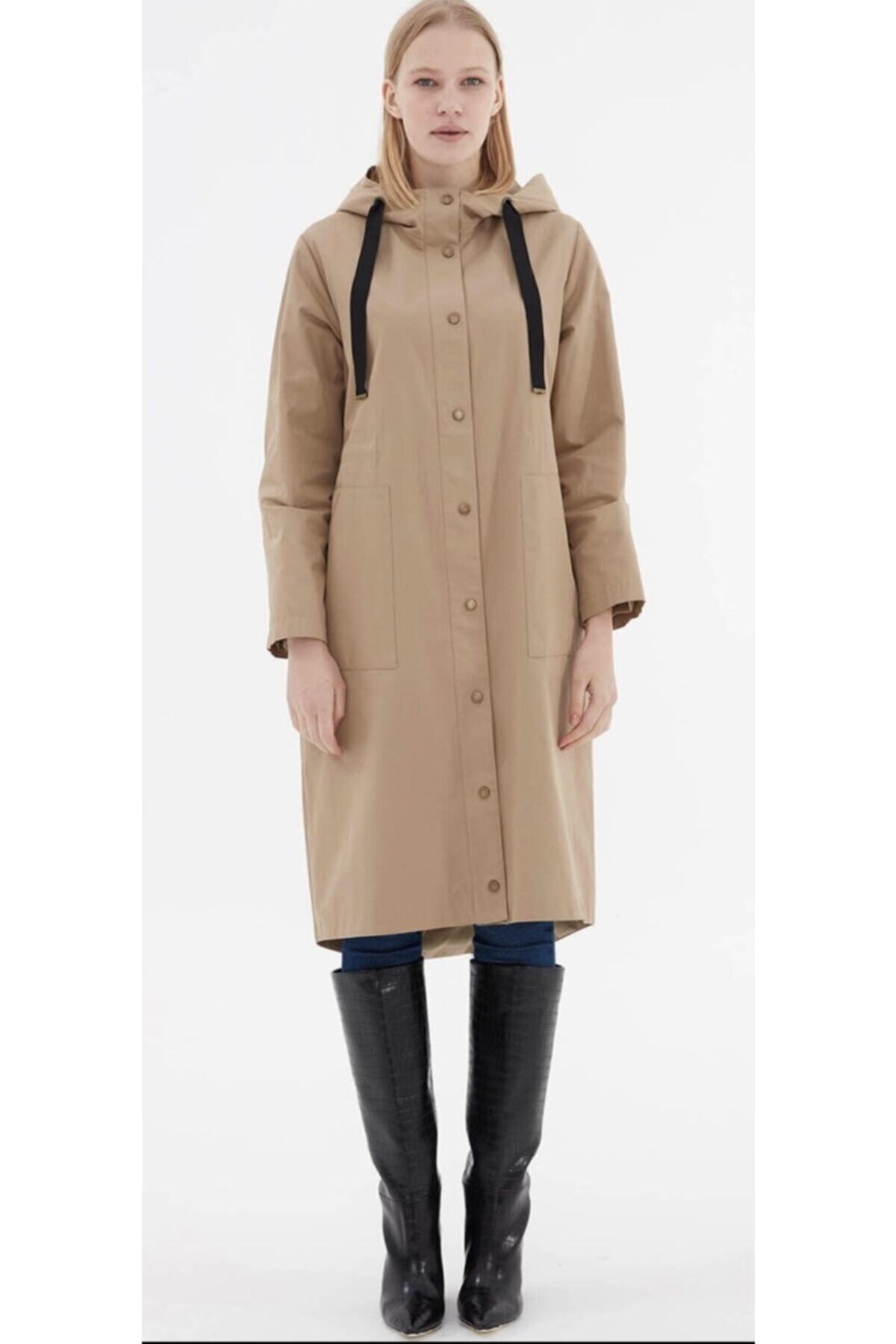 Vivencia Vıvencıa 9005 Asimetrik Kesim Parka