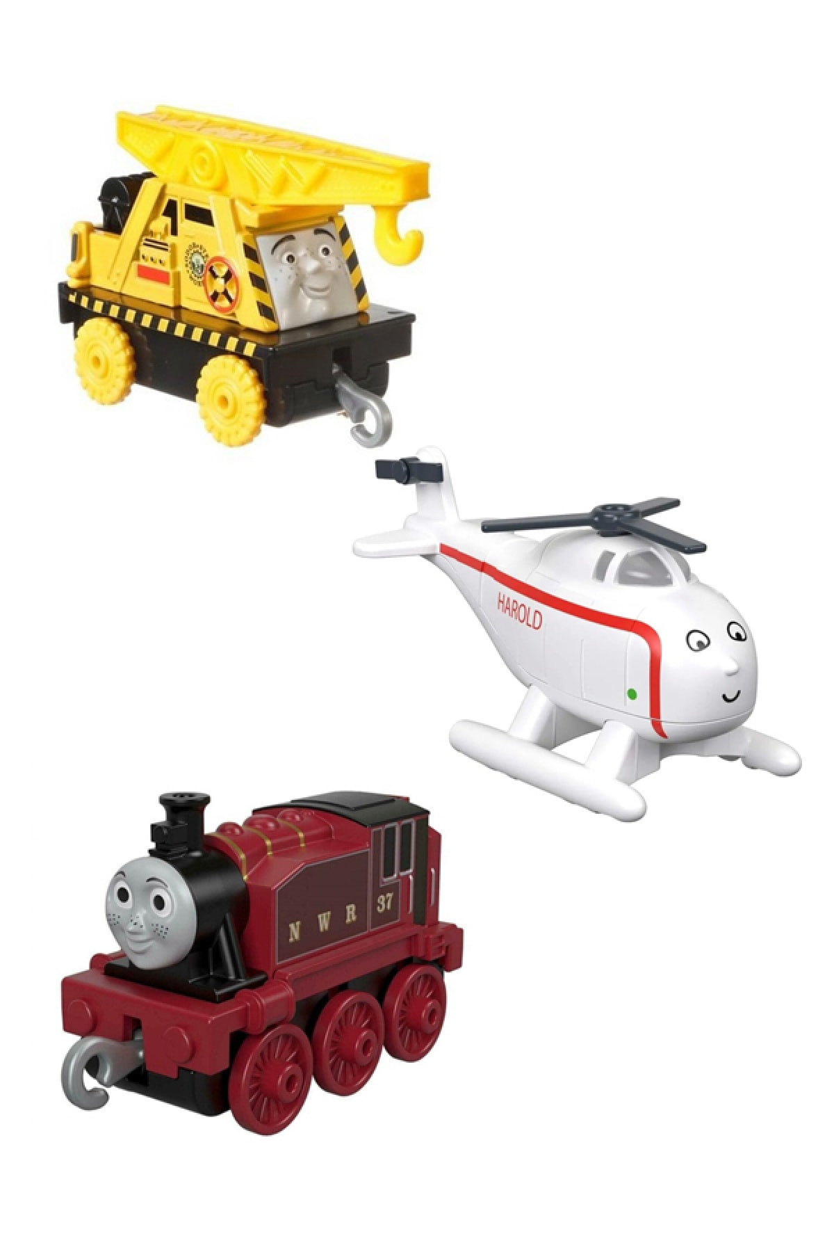 FISHER PRICE Thomas Ve Arkadaşları (KEVIN- ROSIE - HAROLD 3'LÜ SET)