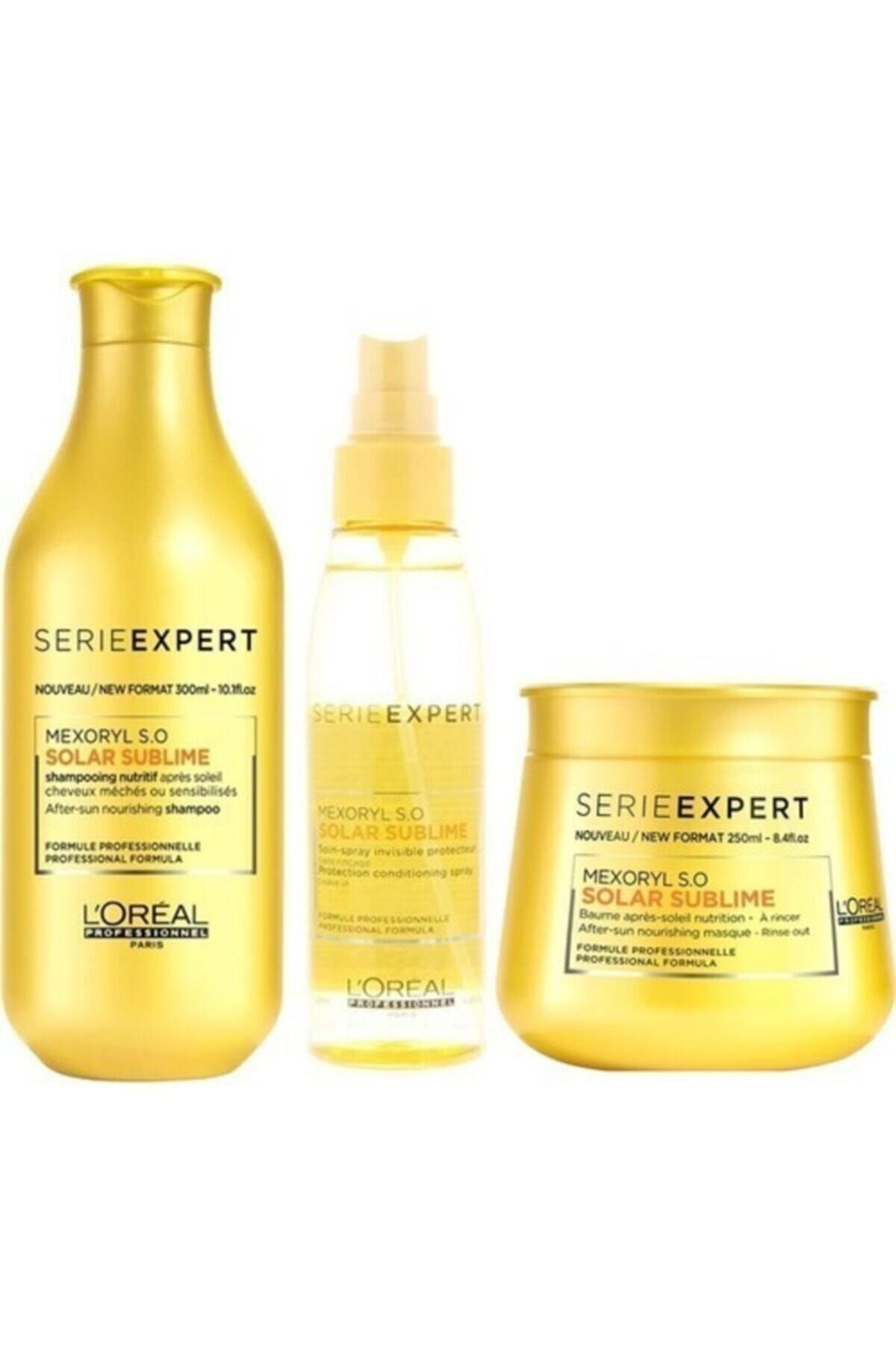 Loreal Botanicals Solar Sublime Çanta Hediyeli Saç Bakım Seti 8690595104690
