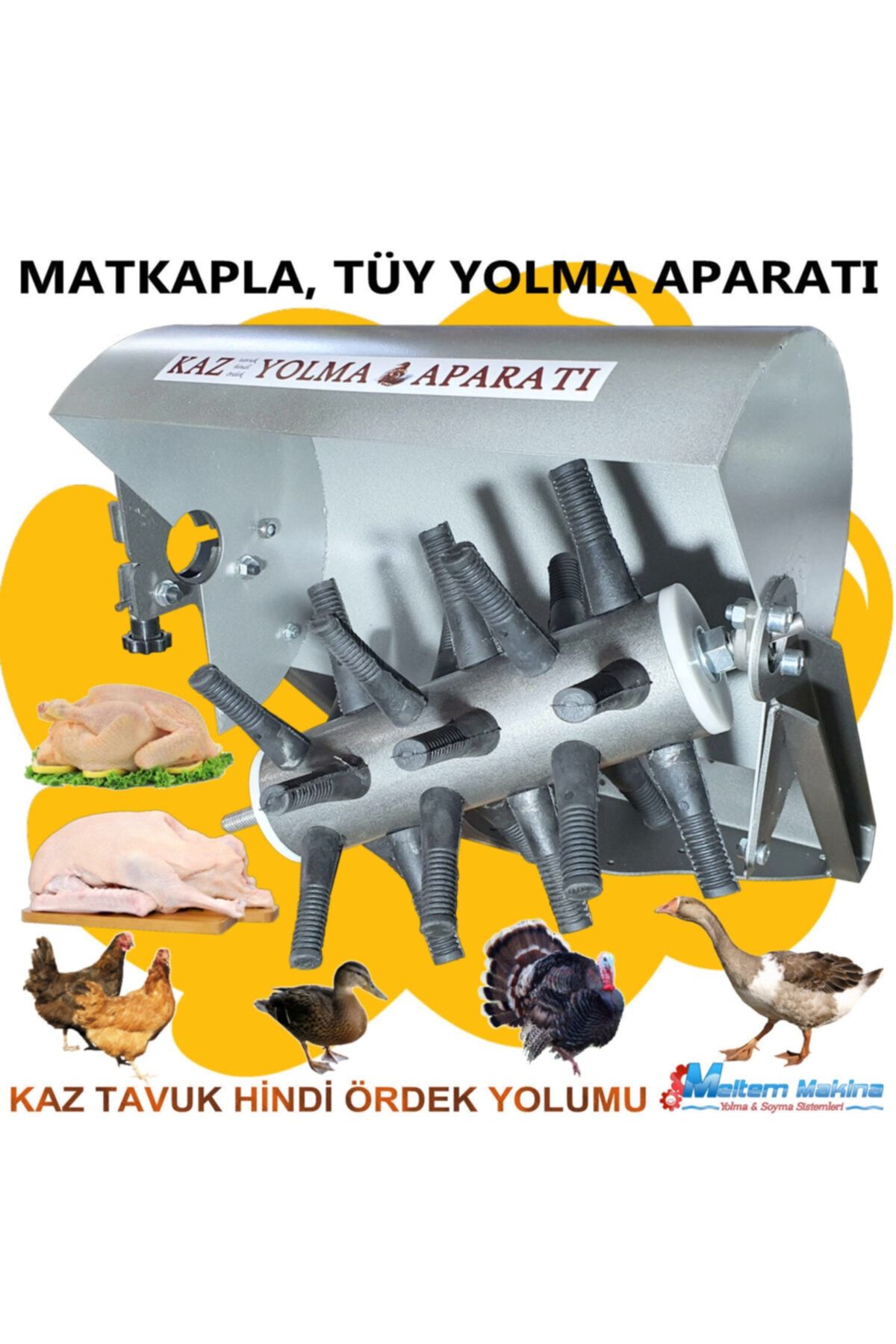 Meltem Matkaplı Kaz Tüyü Yolma Aparatı