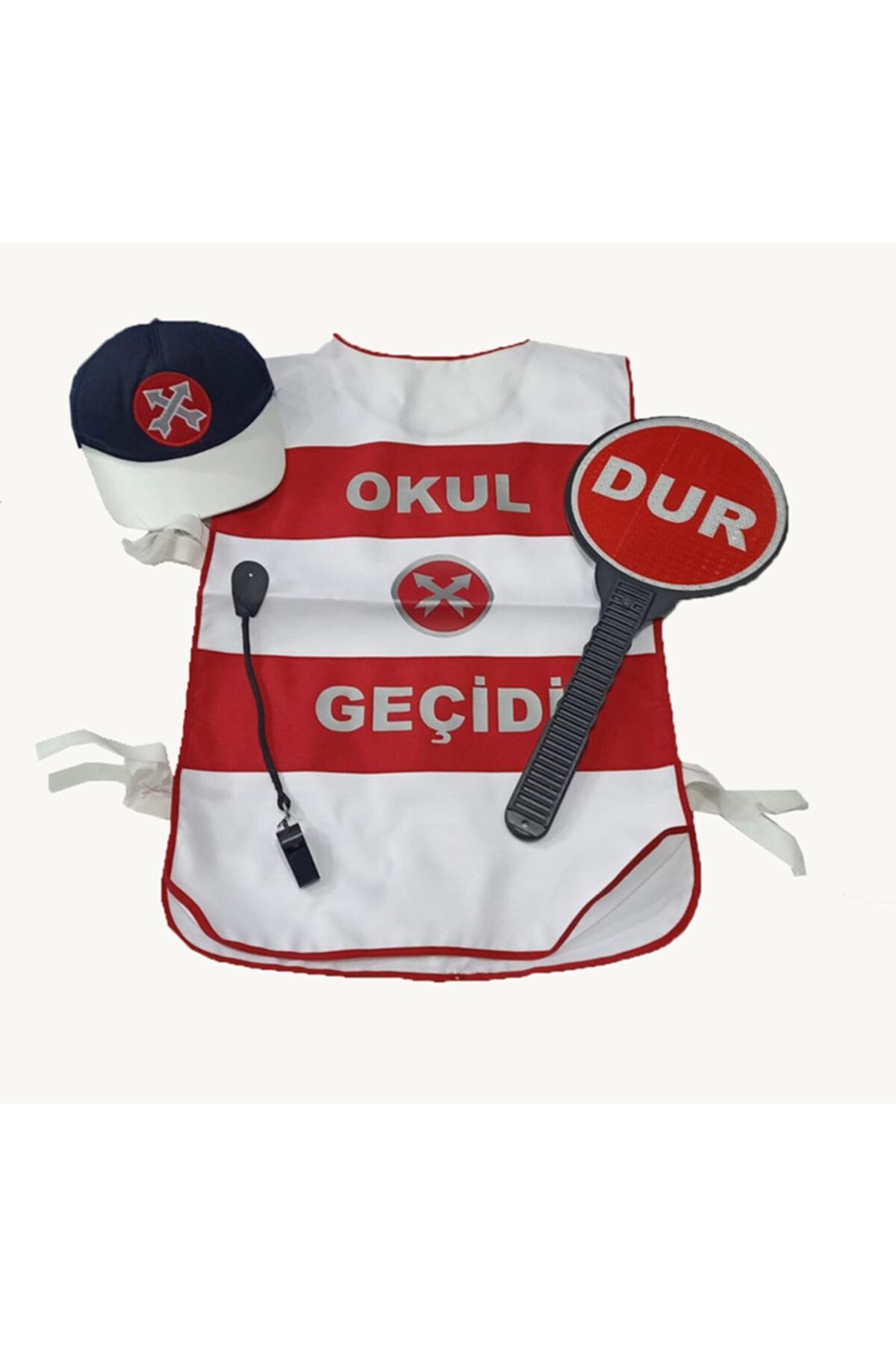 LEADER TRADE Trafik Okul Geçit Takımı Reflektörlü Dur-geç Levhalı