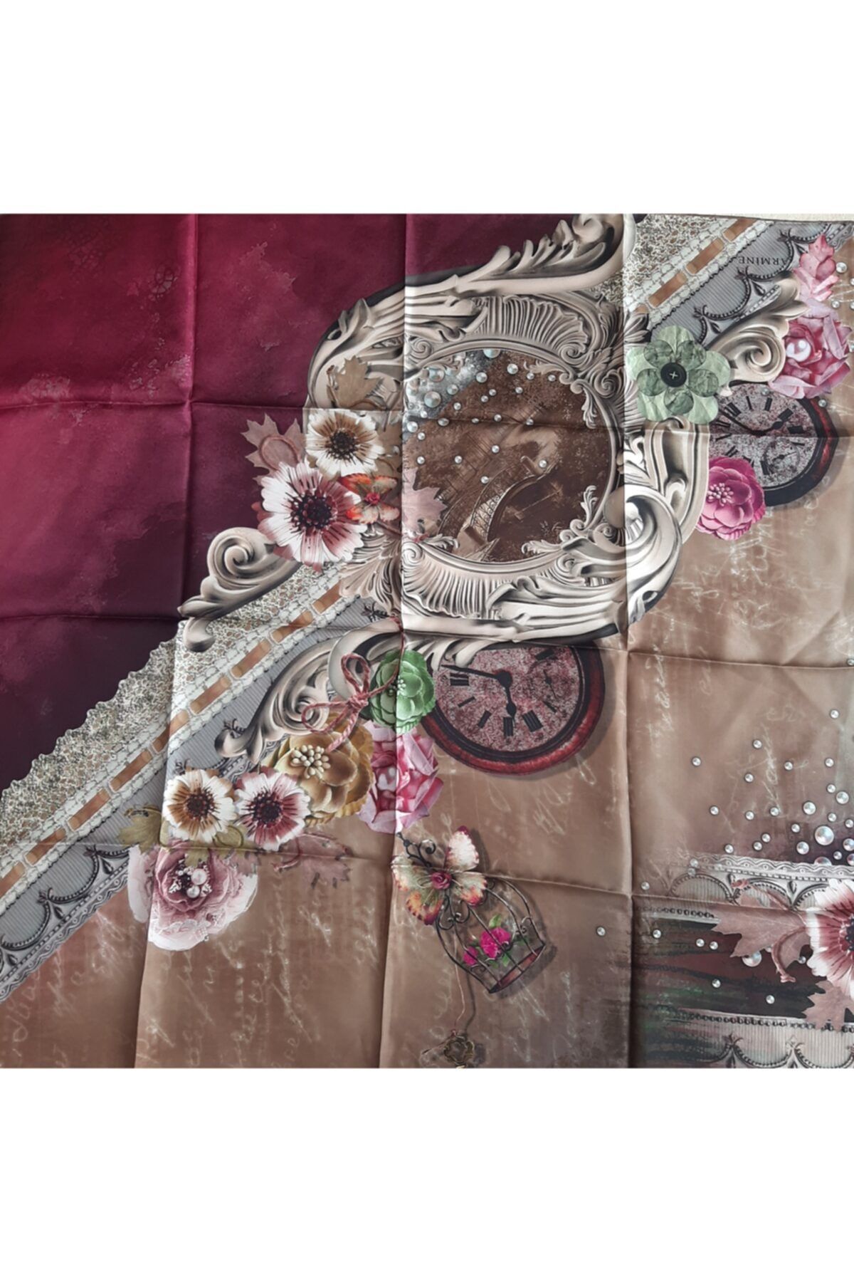 Armine Saf Ipek Eşarp 7859d (t) 08
