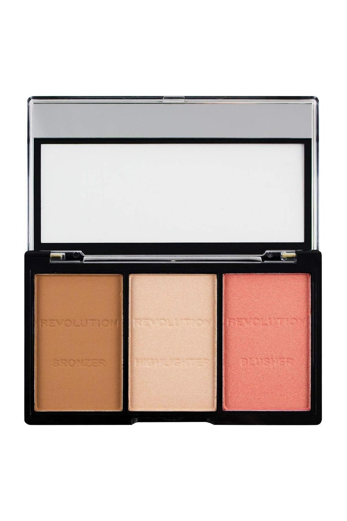 MAKEUP REVOLUTION Revolution Ultra Sculpt C04 Light 3 Lü Kontür Paleti