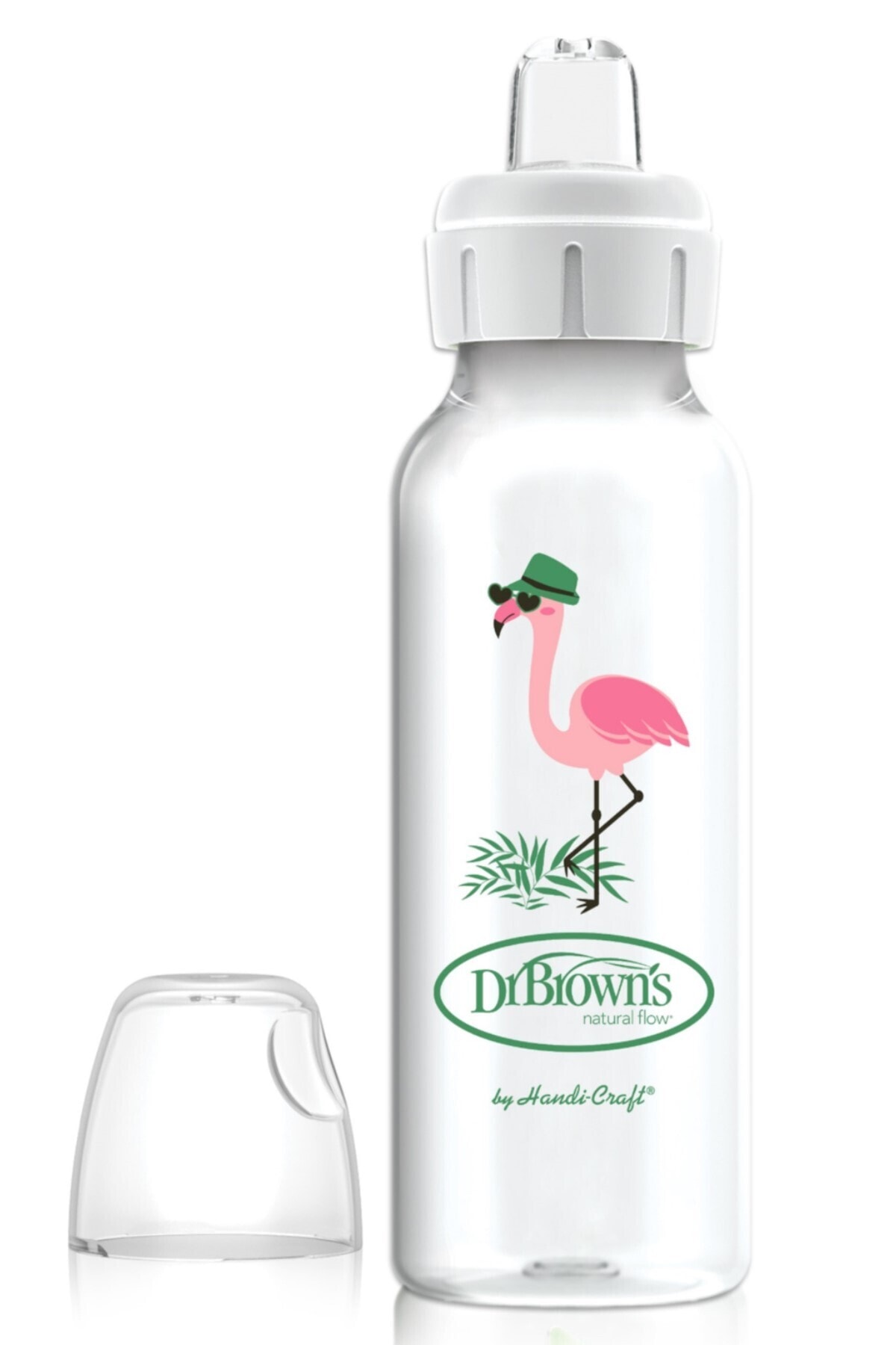 Dr Browns Dr. Brown's Sippy Pp Biberon Bardak Dar Ağız Flamingo 250 Ml