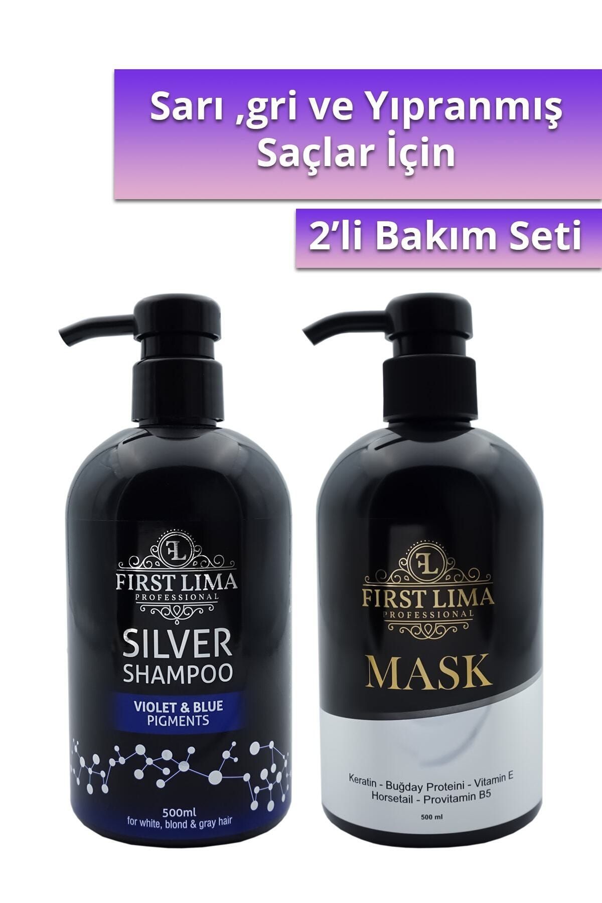 First Lima Professional Turunculaşma Karşıtı Silver (mor Şampuan) & Yoğun Bakım Maskesi