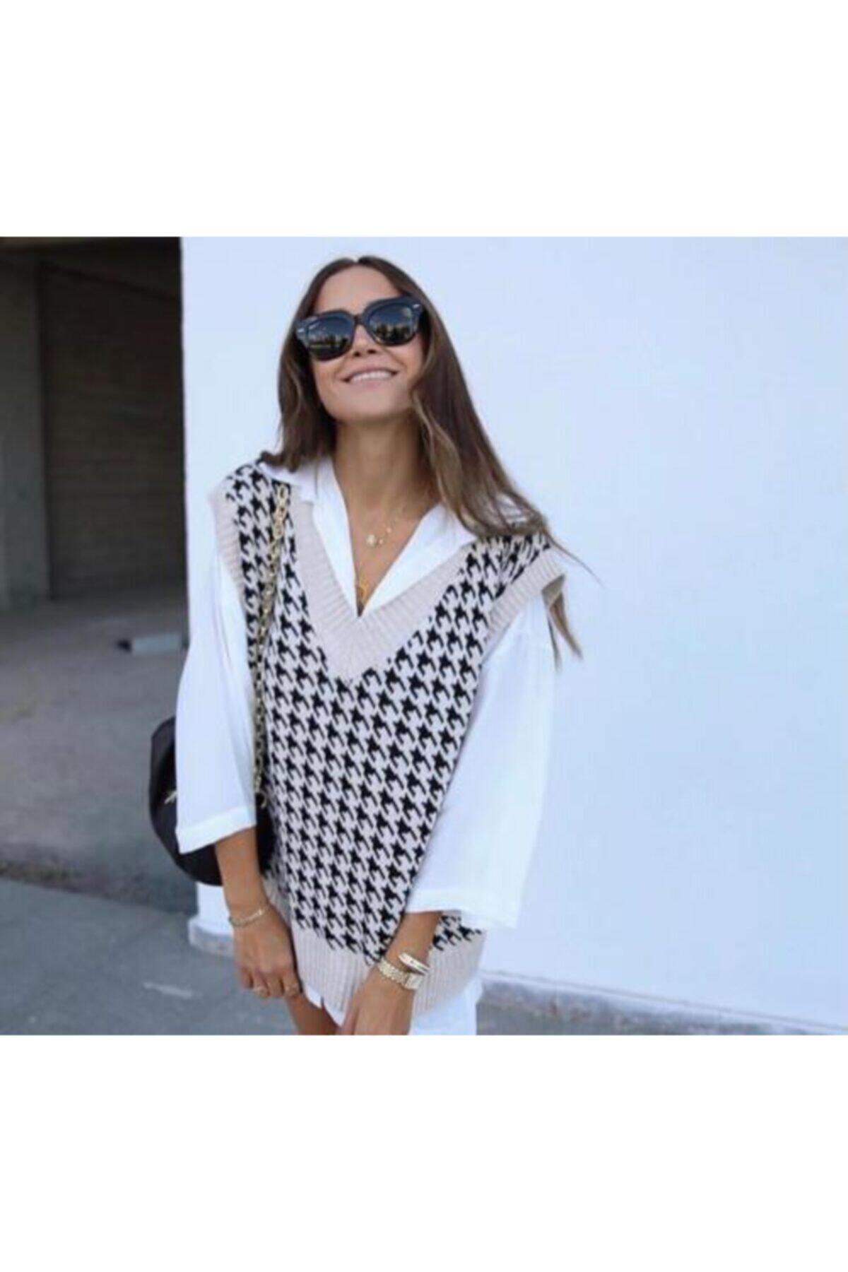 mekabutik Kadın Krem Süveter