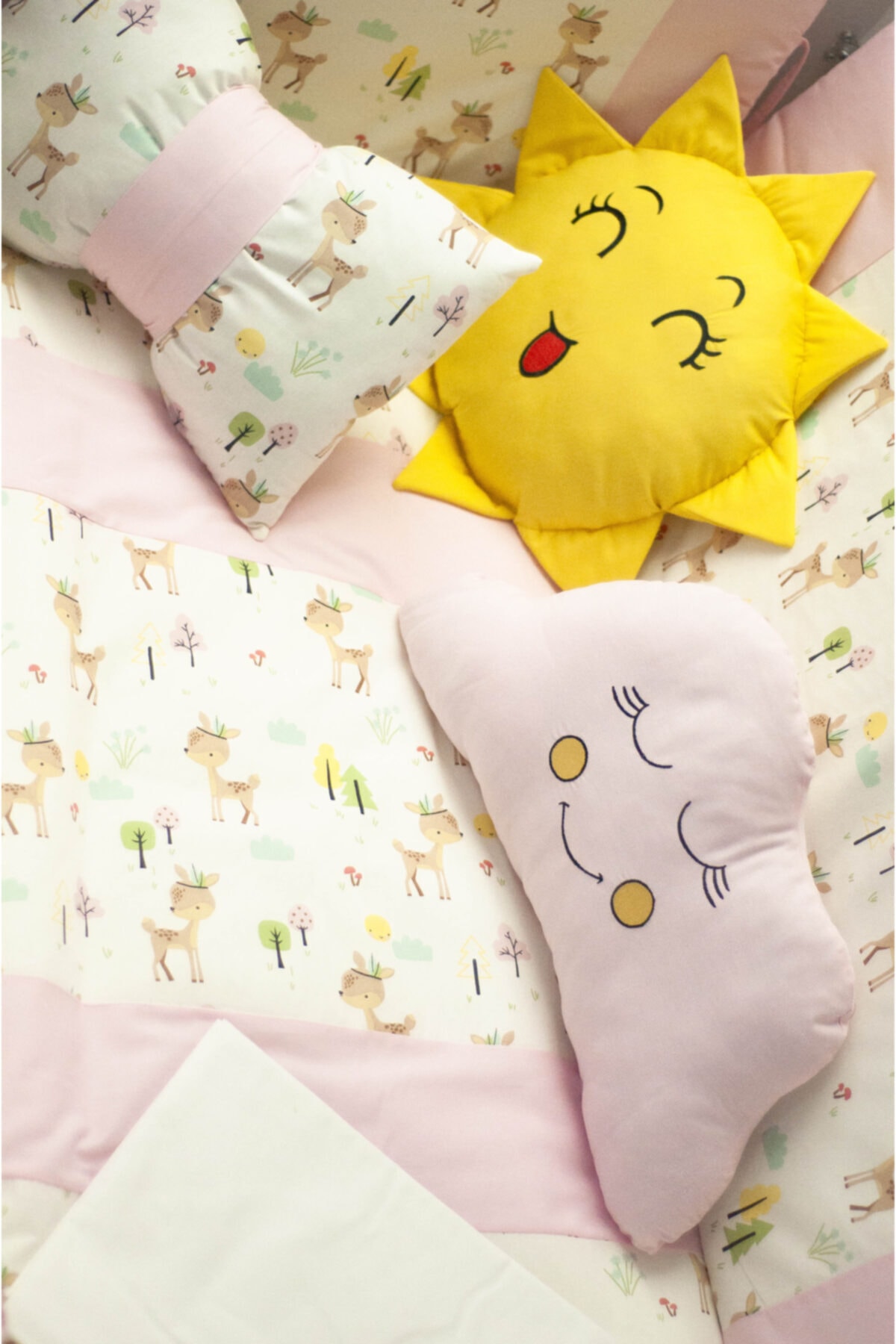 Kista Baby Bambi Bebek Uyku Seti (70x110)
