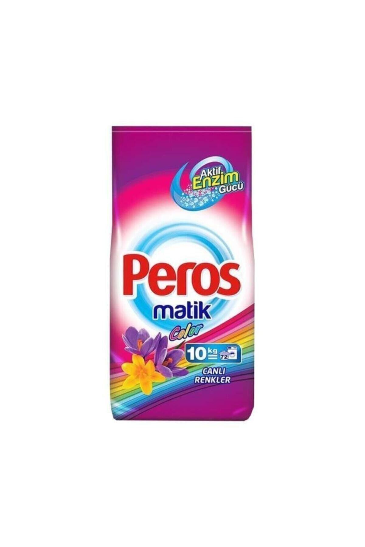 Peros Matik 10 kg. Çamaşır Makinesi Deterjanı Renkli İçin