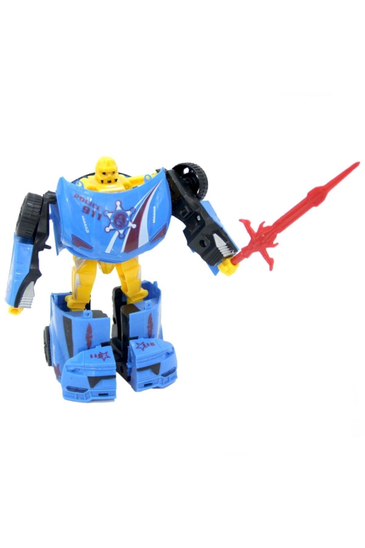 akids Deformation Super Hero Arabaya Dönüşen Robot Oyuncak