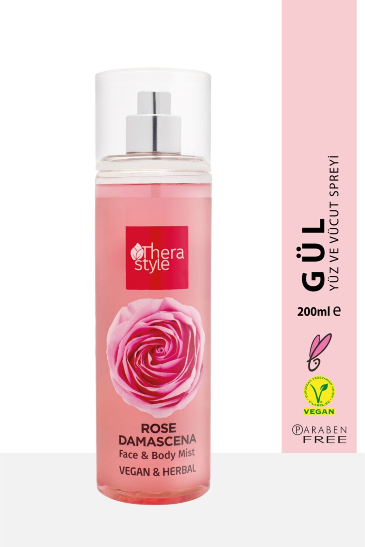 Thera Style Isparta Gülü Vücut Spreyi Body Mist 200ml