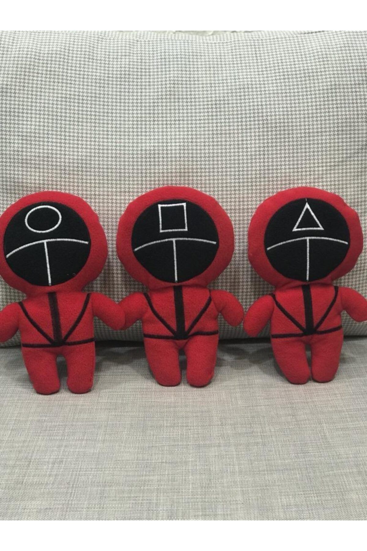 BT.TRADE Özel Seri Squid Game 3lü Peluş Oyuncak Seti
