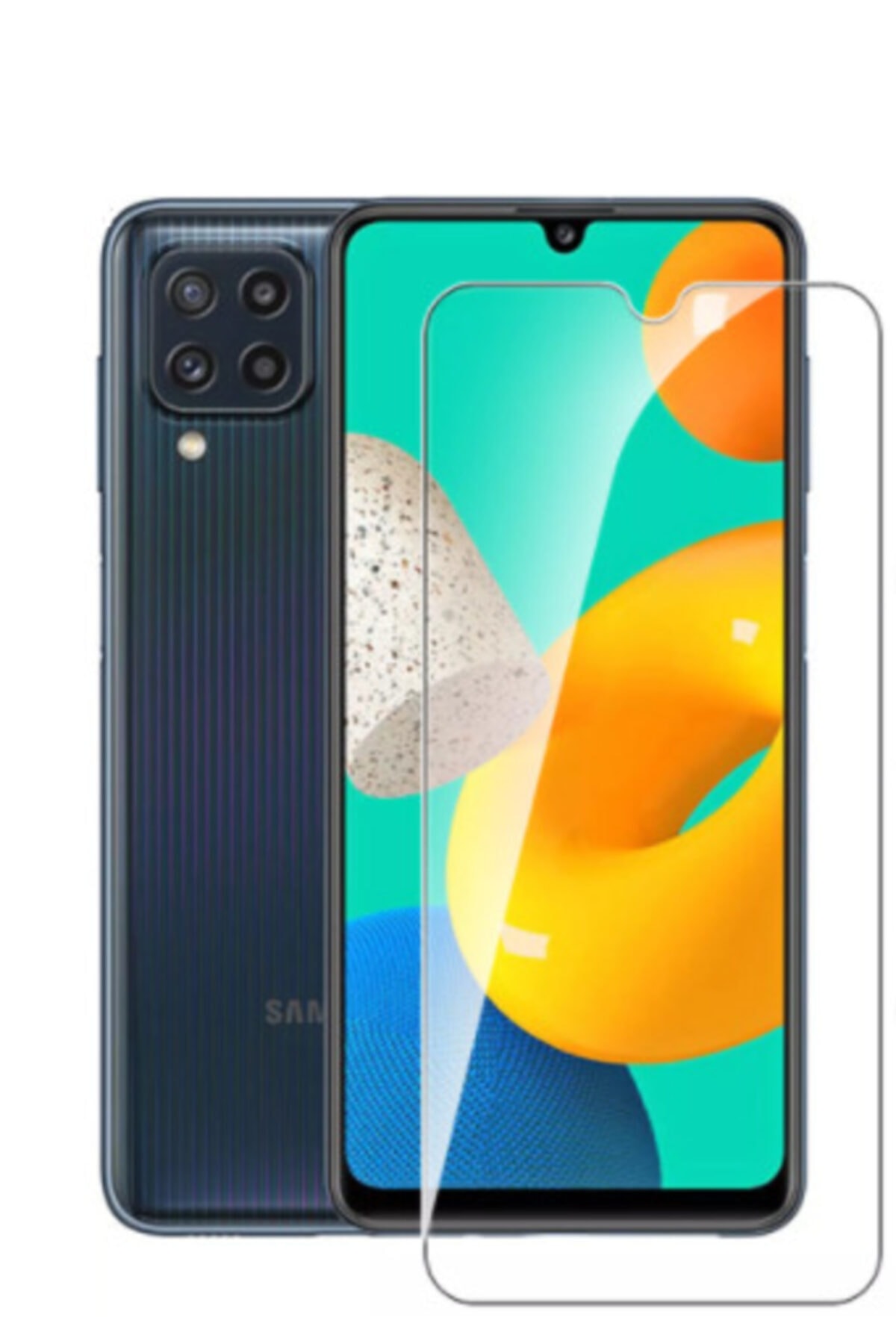 Gsmclub Samsung Galaxy M32 Kırılmaz Ekran Koruyucu Temperli Cam