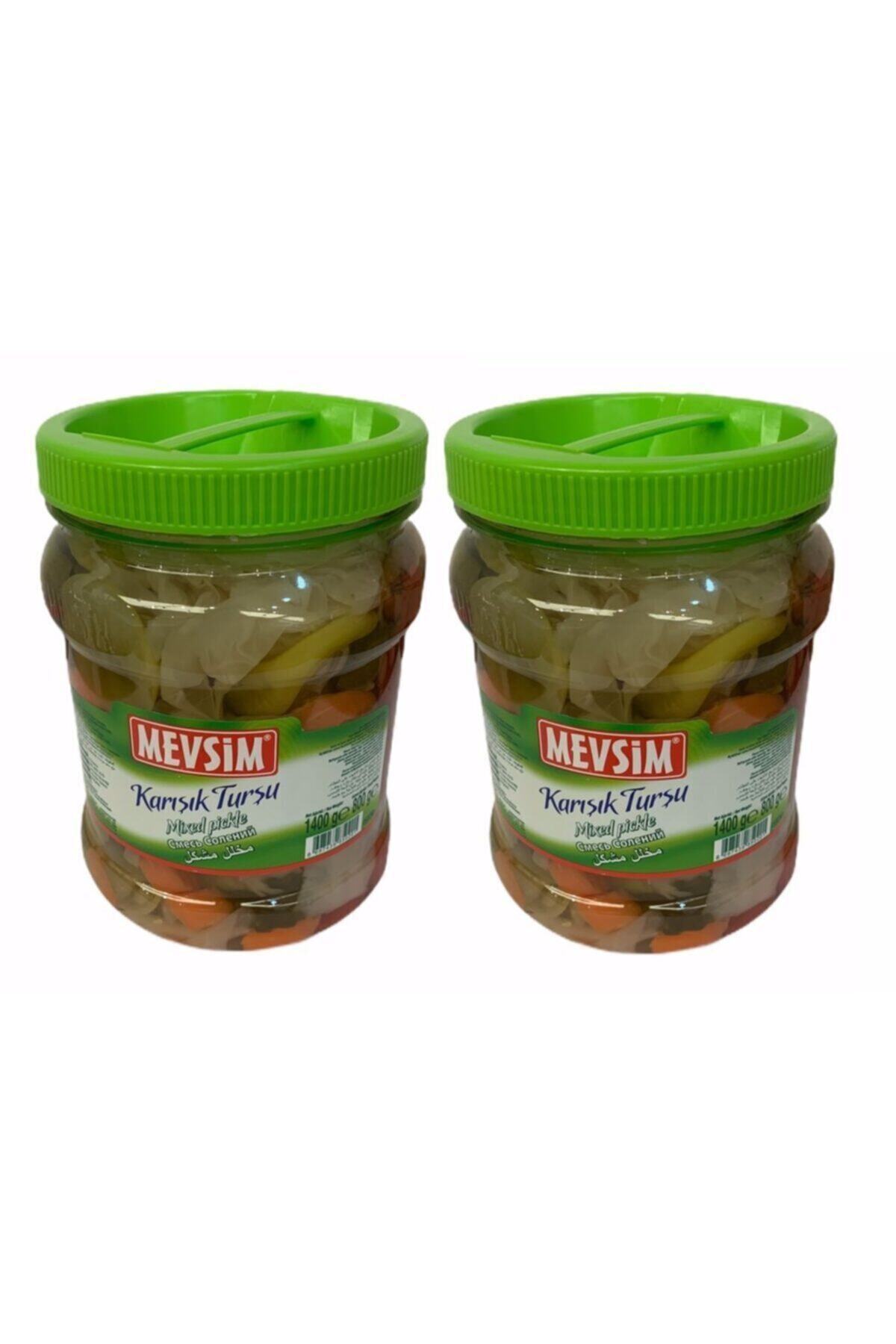 Mevsim Turşu Ödemiş Karışık Turşu 2 X 1400 gr