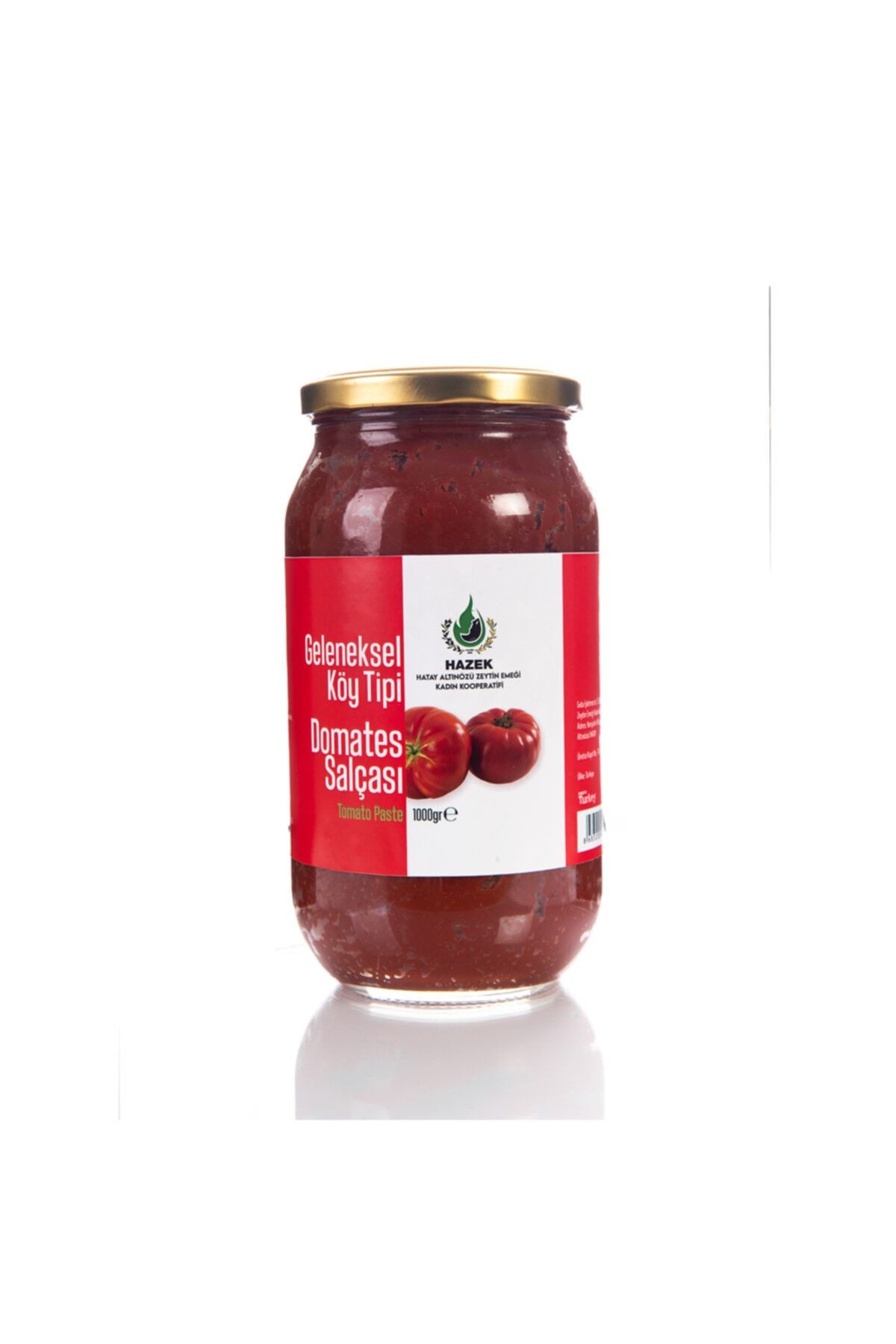 HAZEK KADIN KOOPERATİFİ Domates Salçası (1KG)