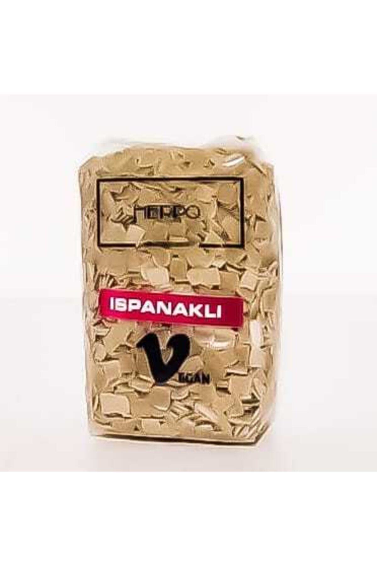 HEPPO Vegan Ispanaklı Kare Makarna 200 Gr.
