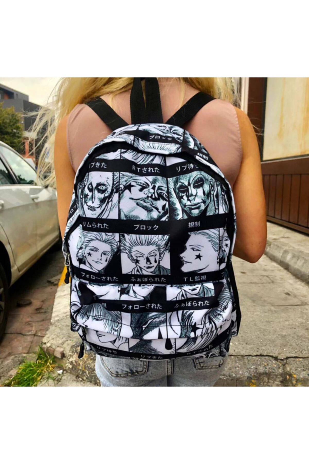 Köstebek Anime Hunter X Hunter Kolaj Sırt Çantası