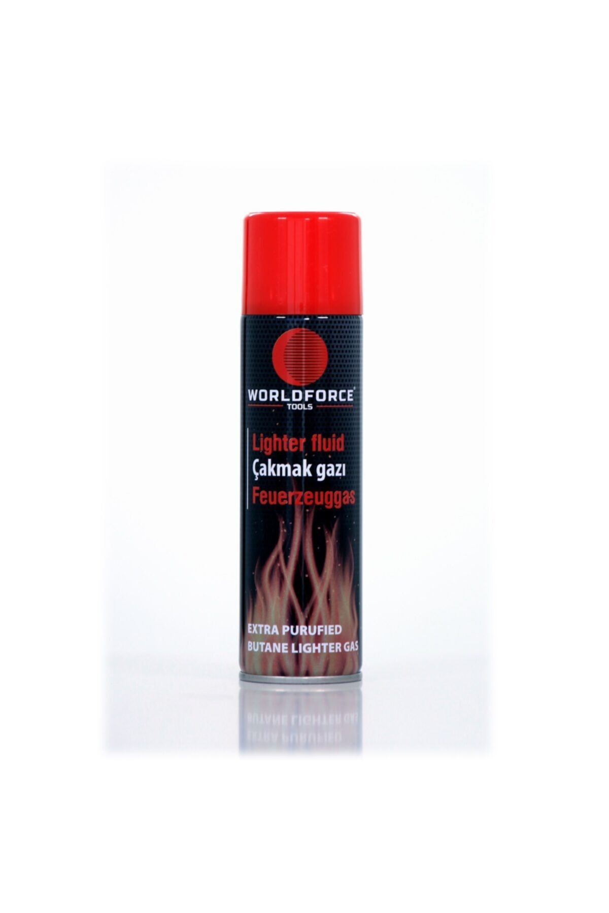 WORLDFORCE TOOLS Worldforce 220 Ml Çakmak Gazı 1 Adet Doldurabilir Çakmaklar Için Çakmak Gazı
