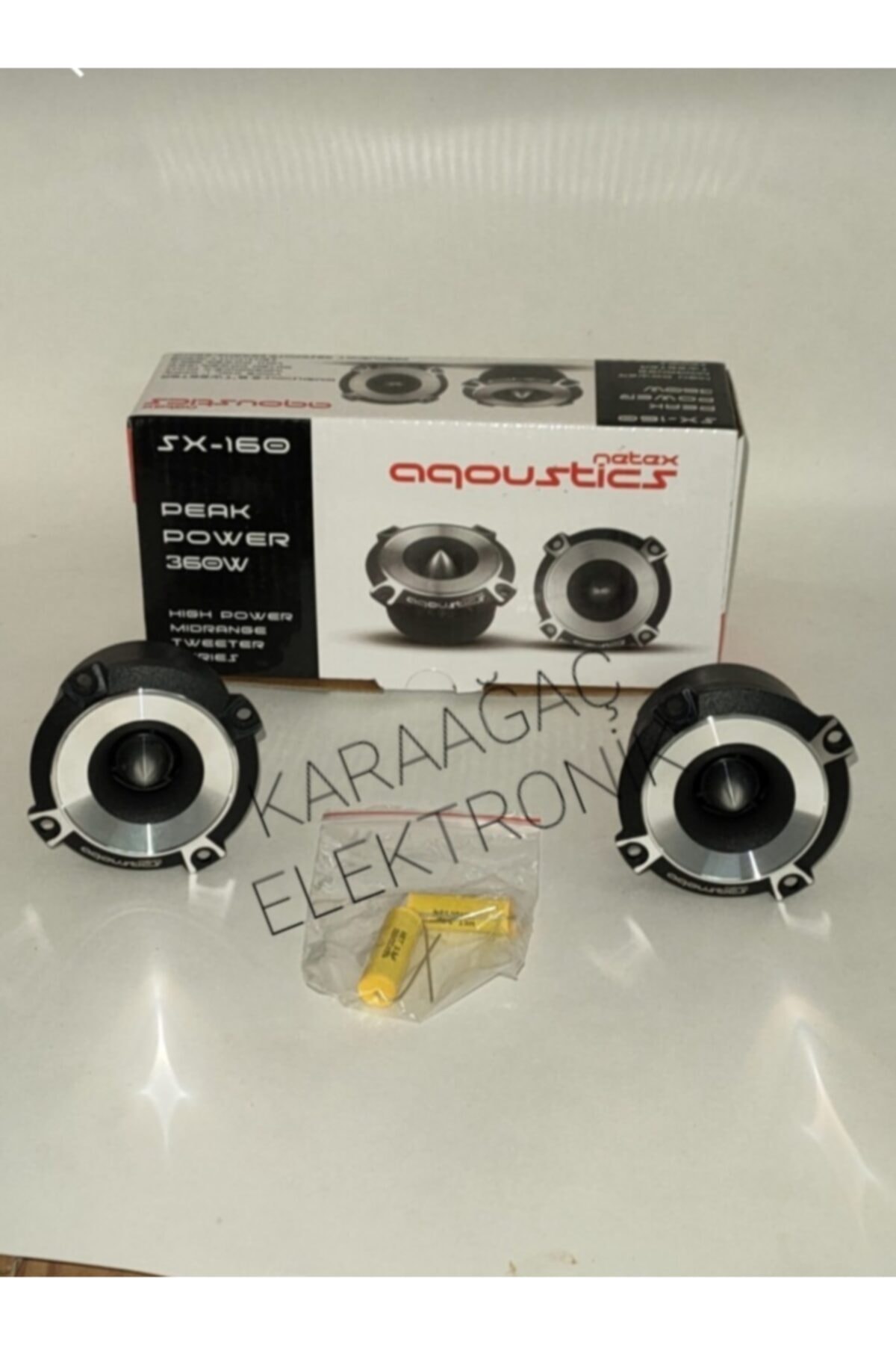 NETEX AQUSTİC Dome Twitter 8cm Dome Twitter