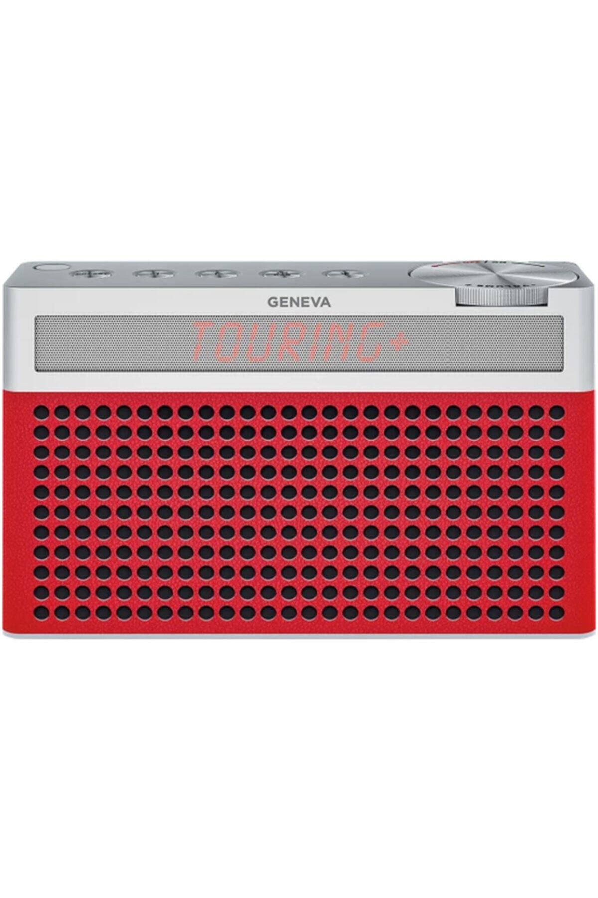 Geneva Touring S Plus Radyolu Bluetooth Hoparlör Kırmızı