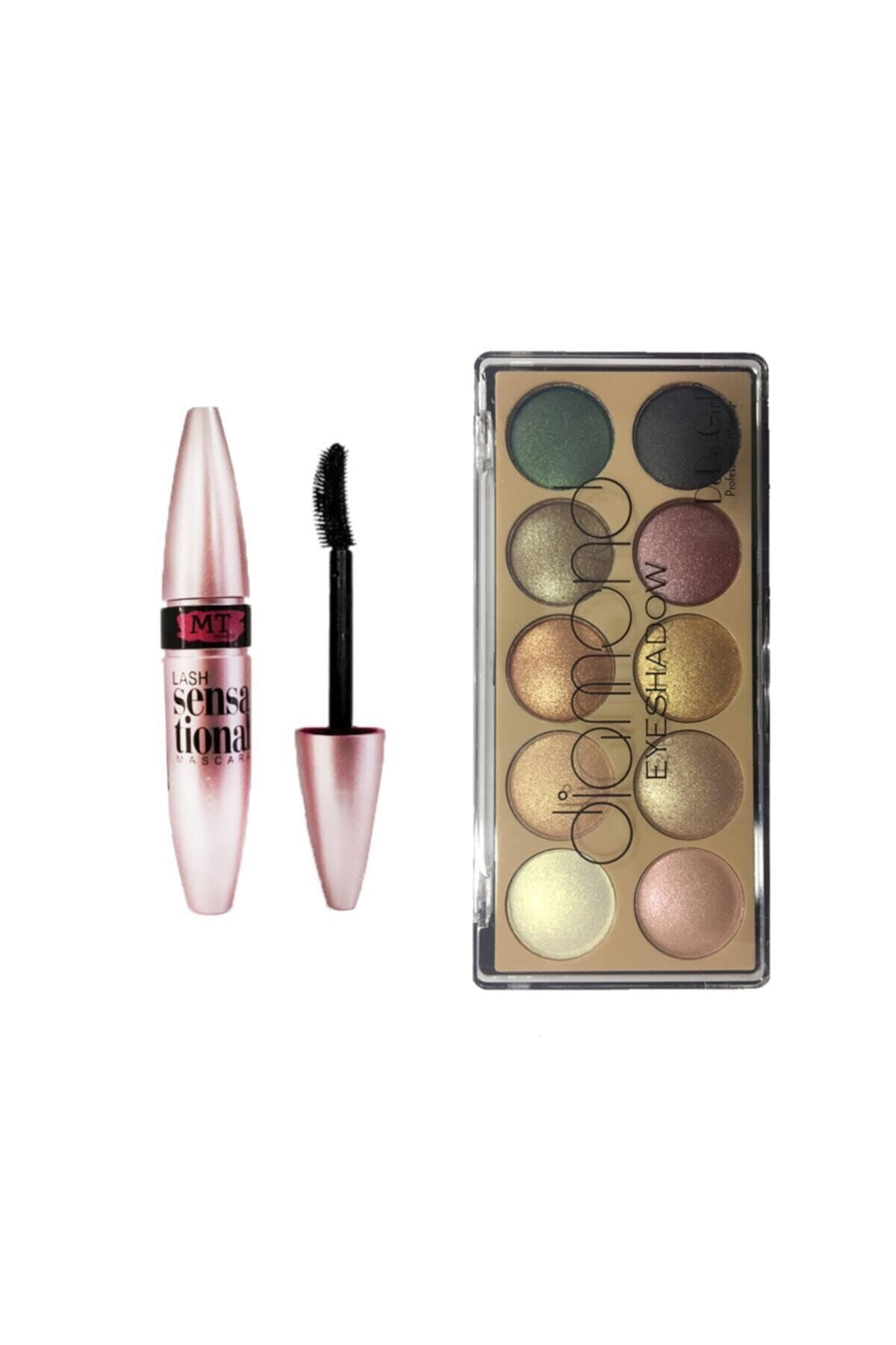 Makeuptime Mt Sensational Rimel + Dodo Diamond 10 Lu Far Paleti Seti03